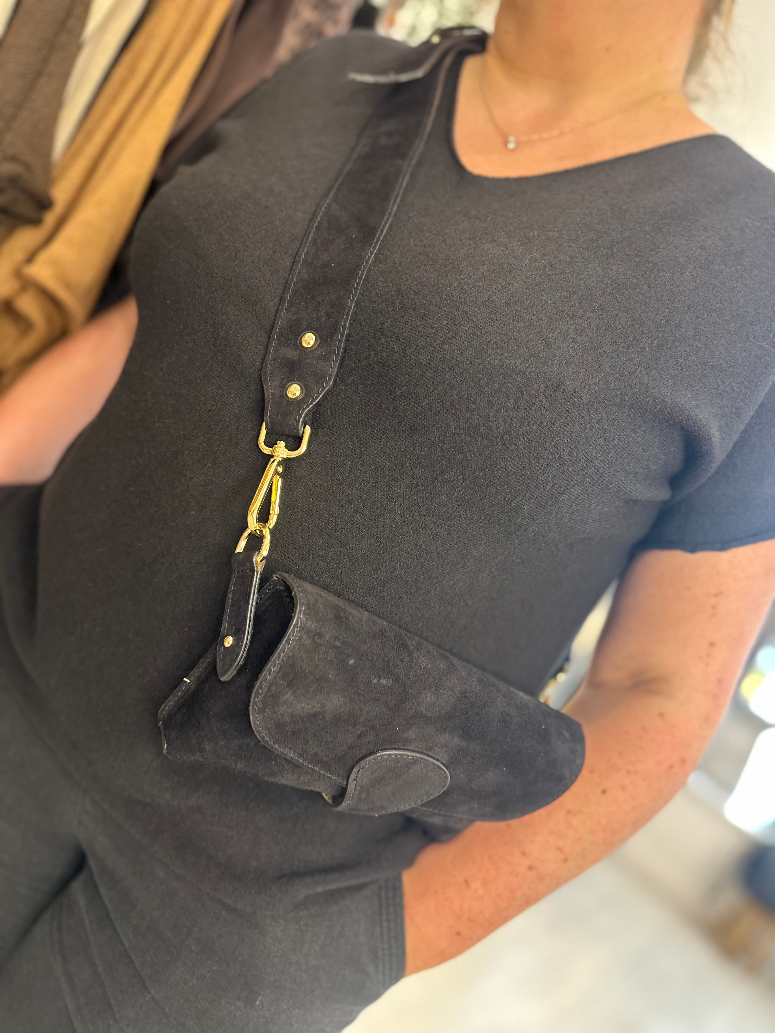Jules Suede Cross Body
