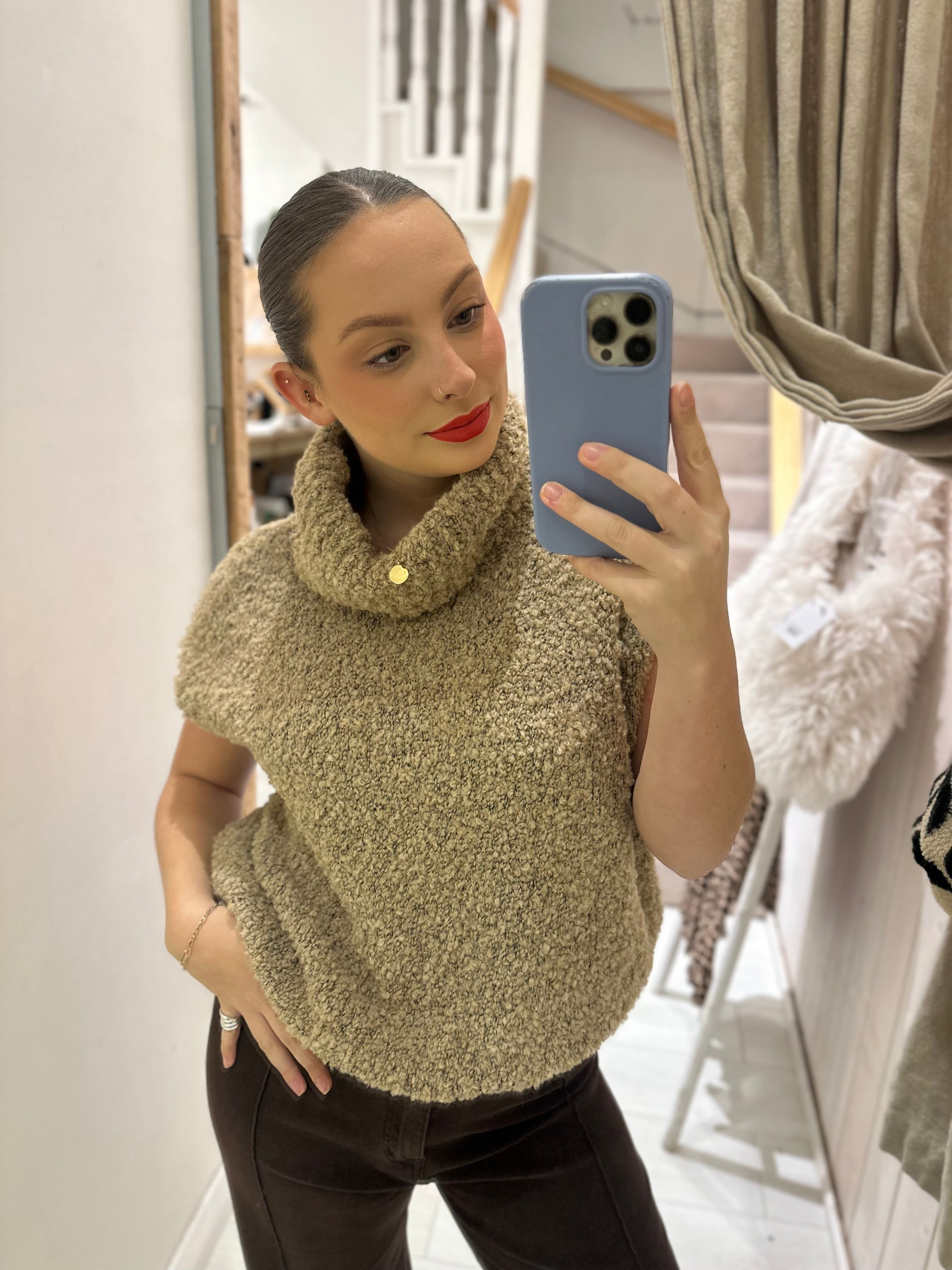 Gracie Roll Neck Tank