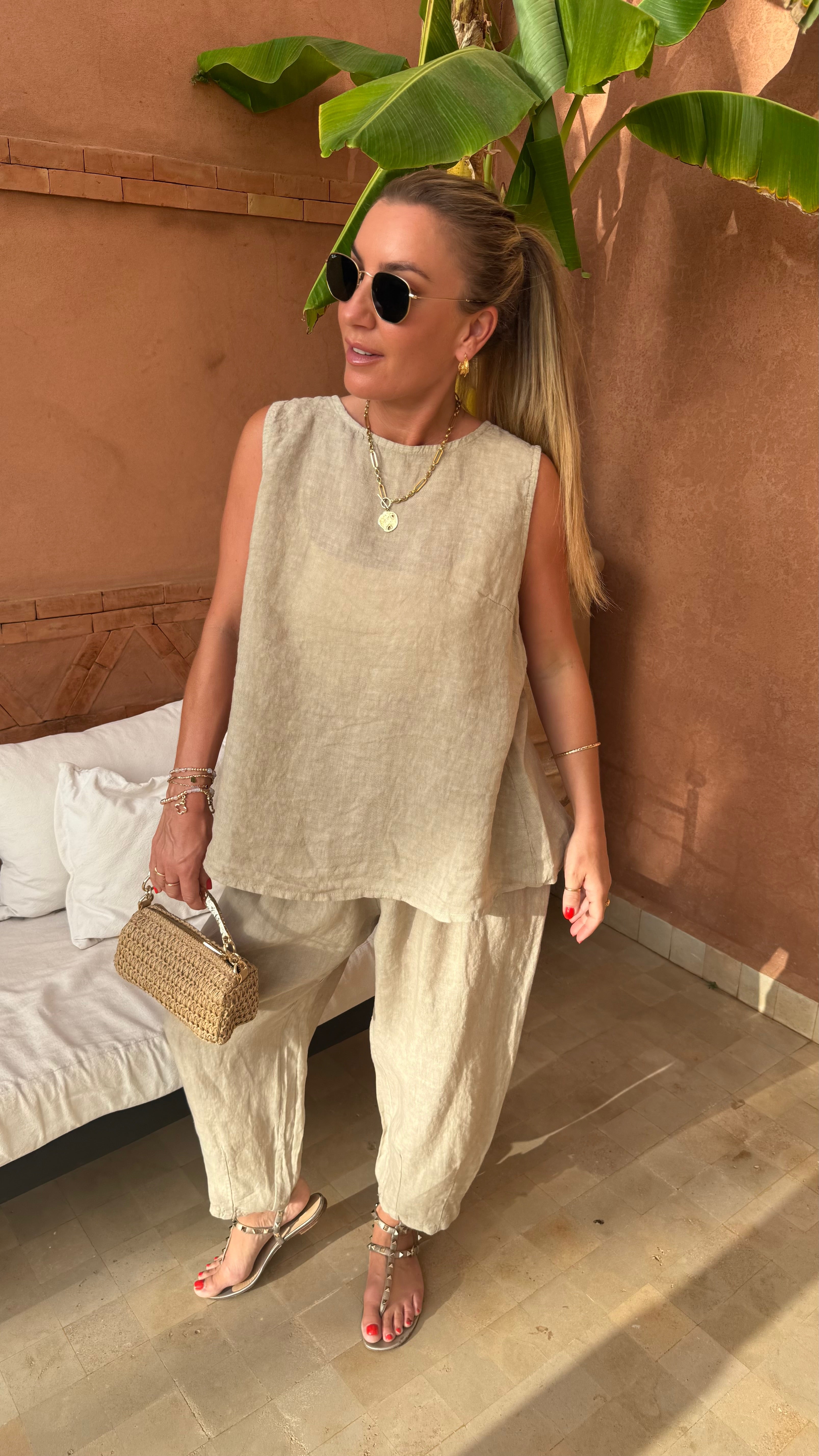 Solana Linen Set