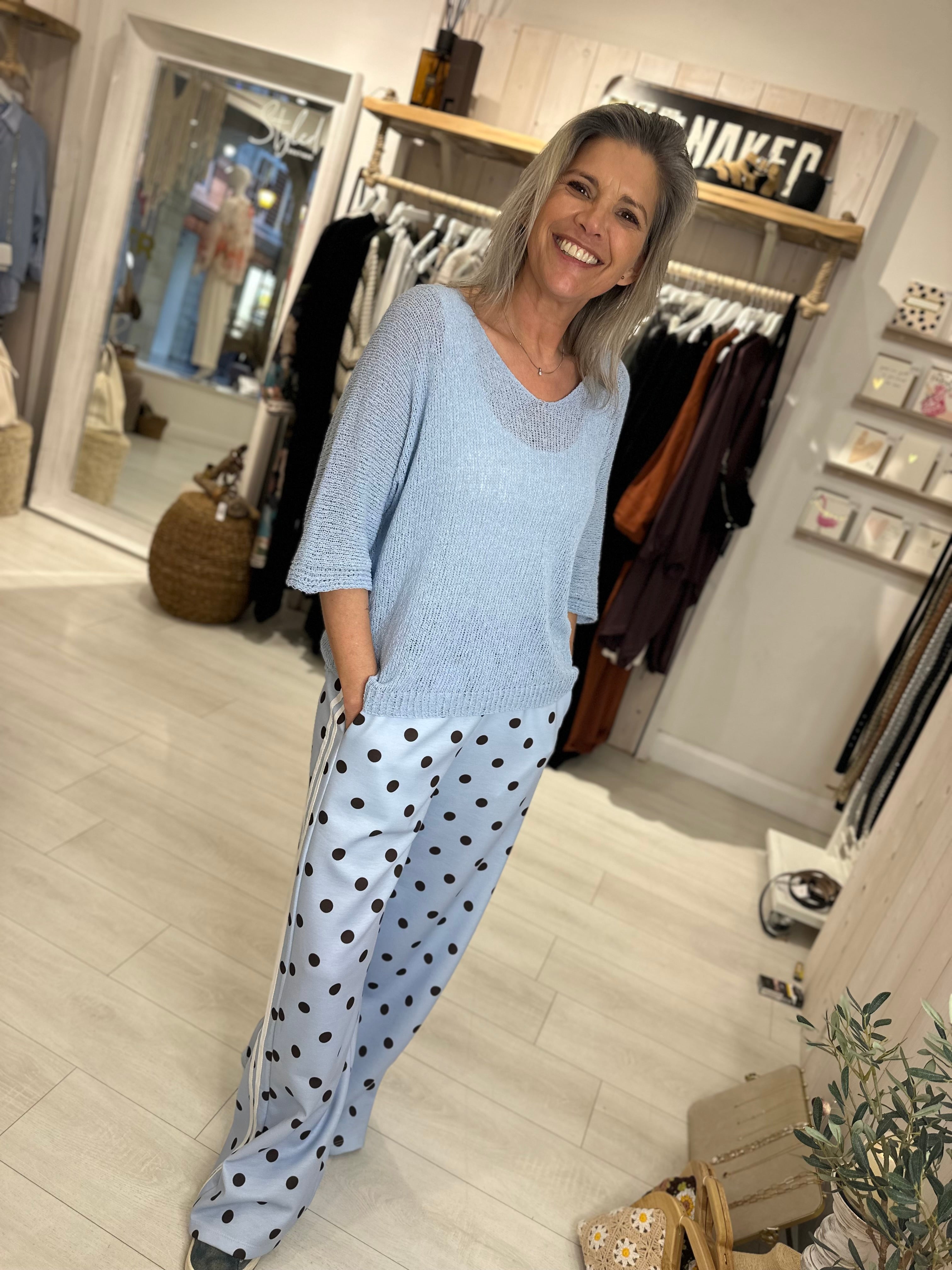 Dolly Polka Dot Wide Legs