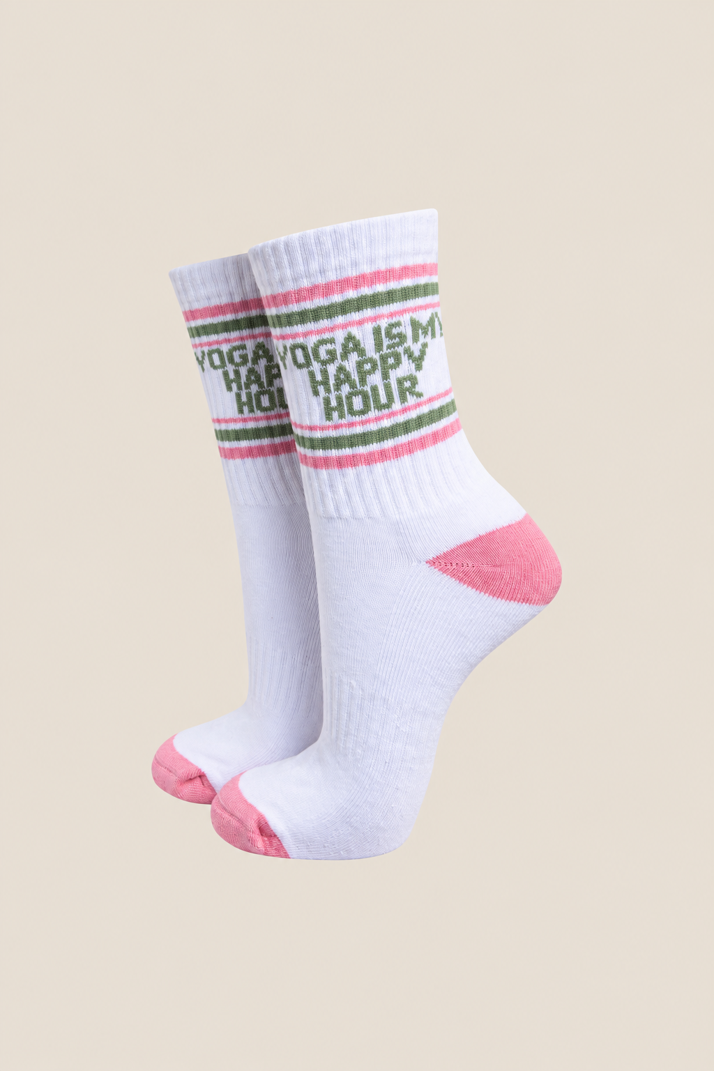 Yoga Is My Happy Hour Socks