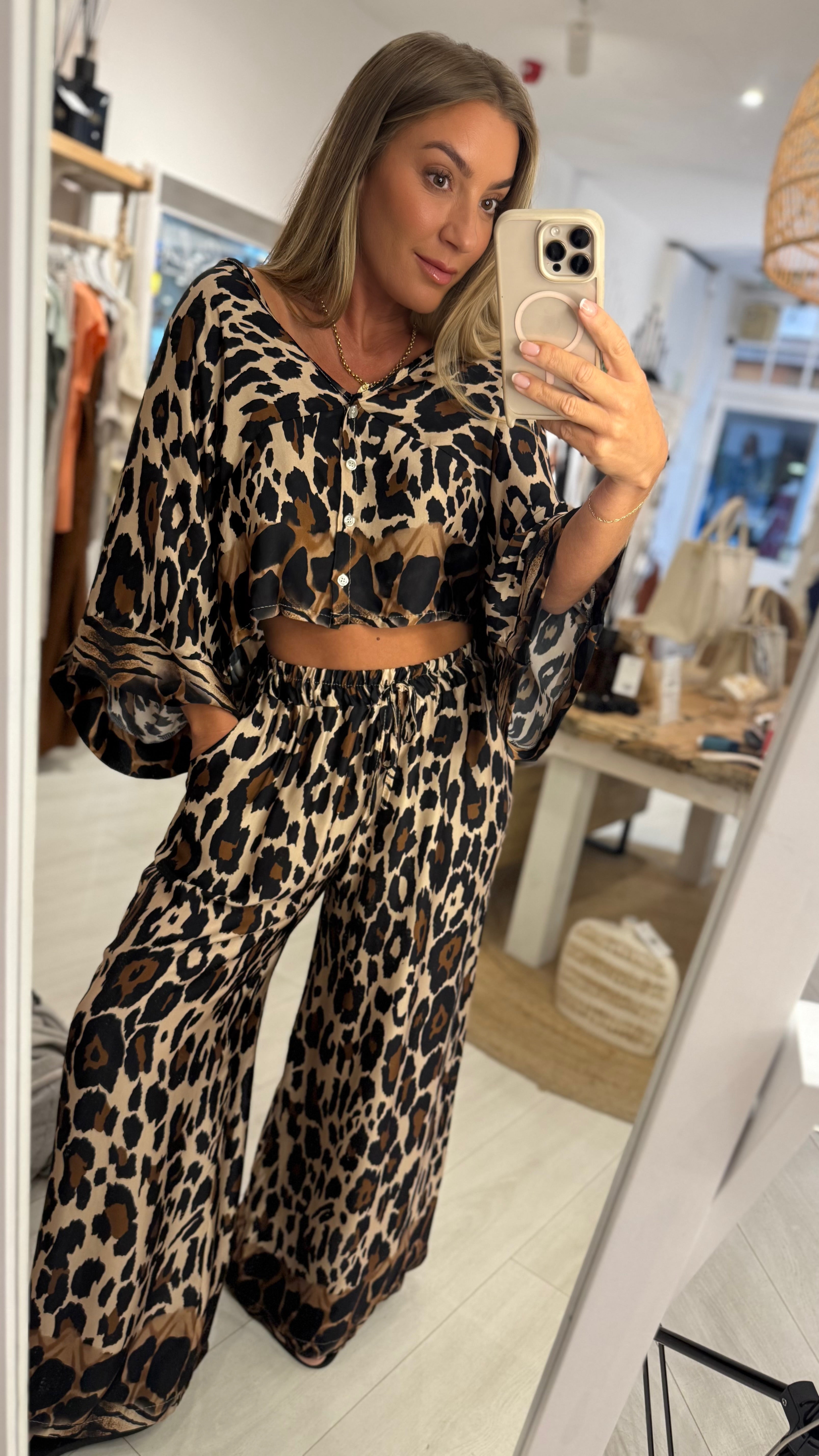 Tigra Wide Leg Trousers