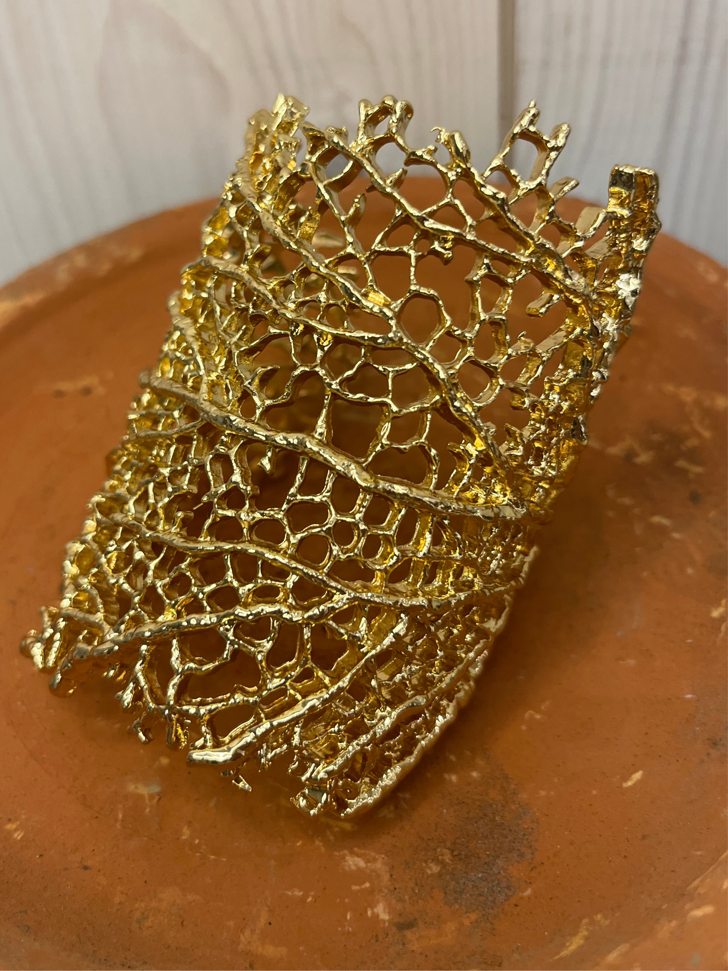 Leaf Skeleton Bangle