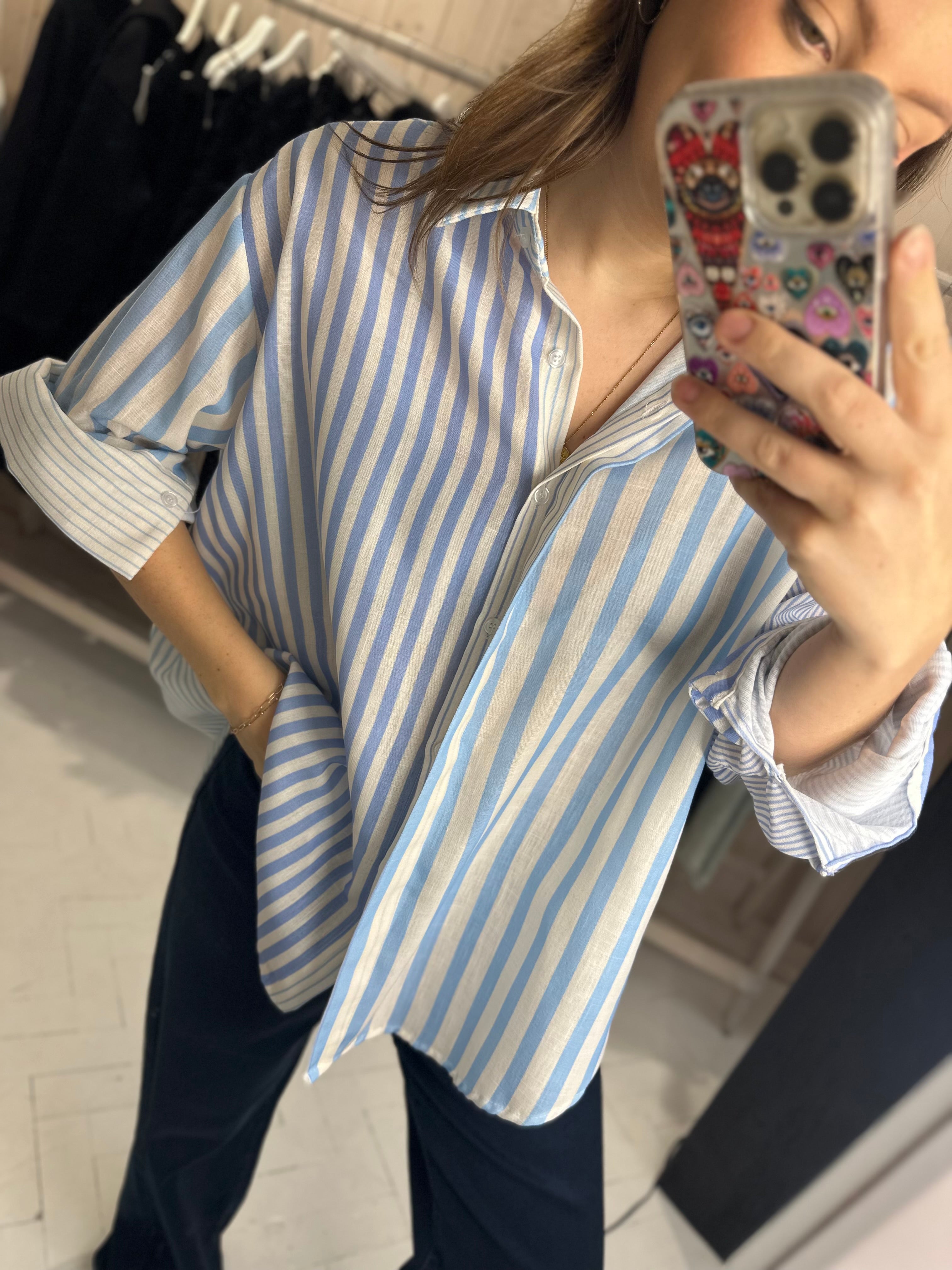 Hettie Multi stripe shirt