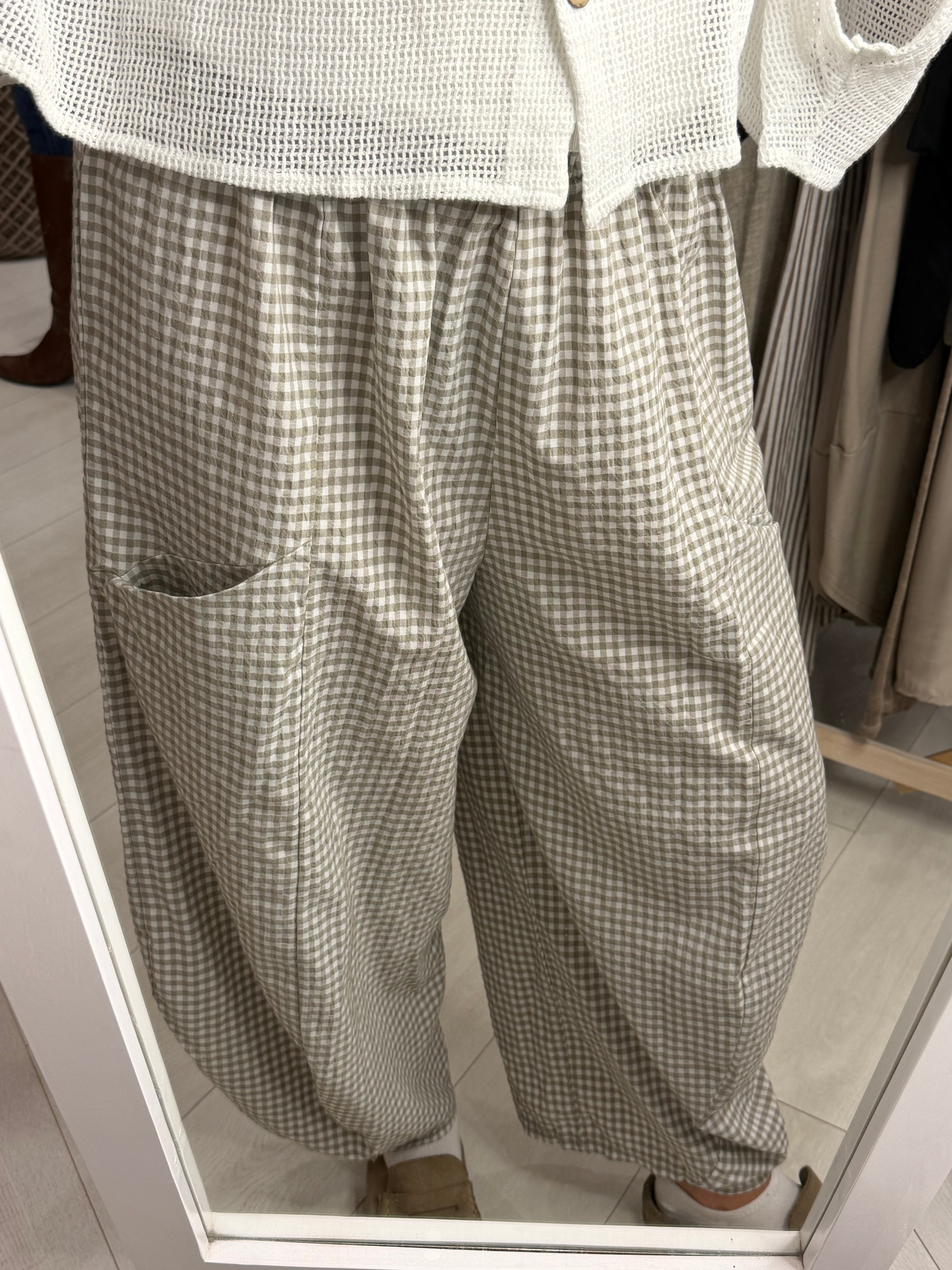Charli Checkered Trousers