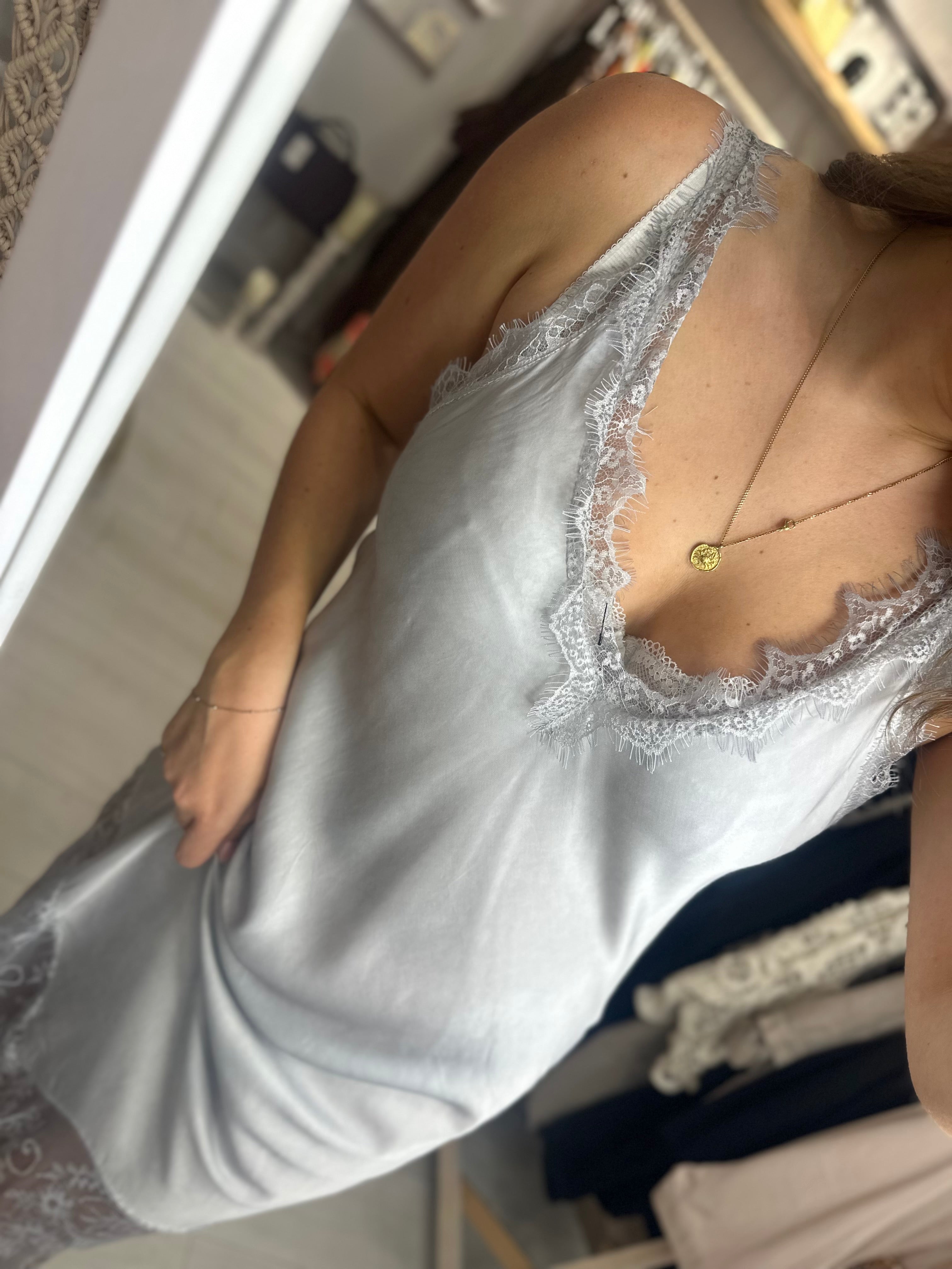 Samira Lace Detail Maxi