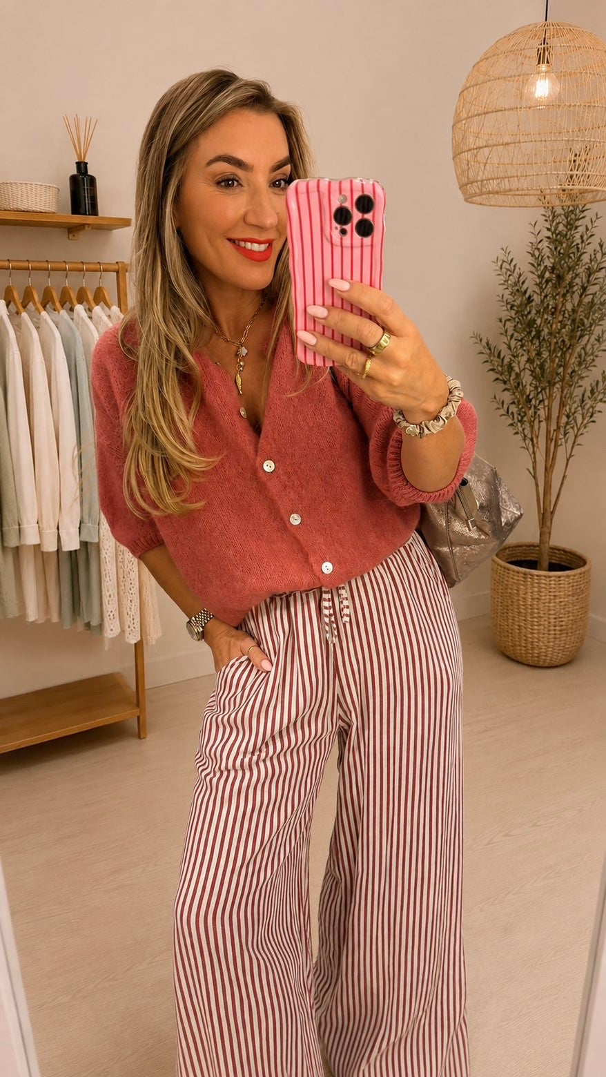 Maddie Mohair Short Sleeved Cardigan