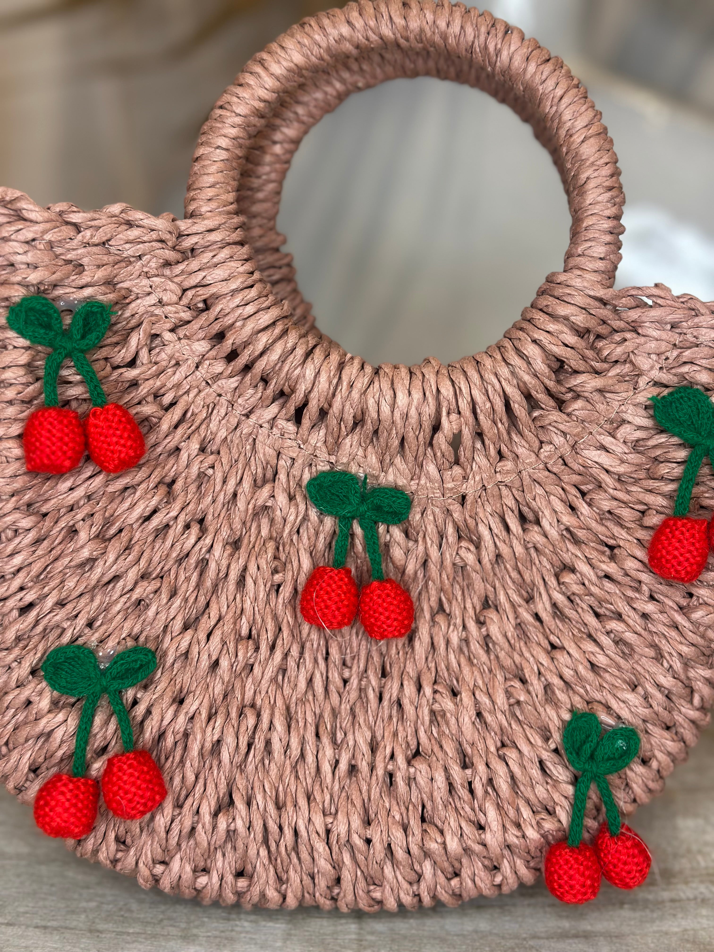 CherryTop Handle Bag