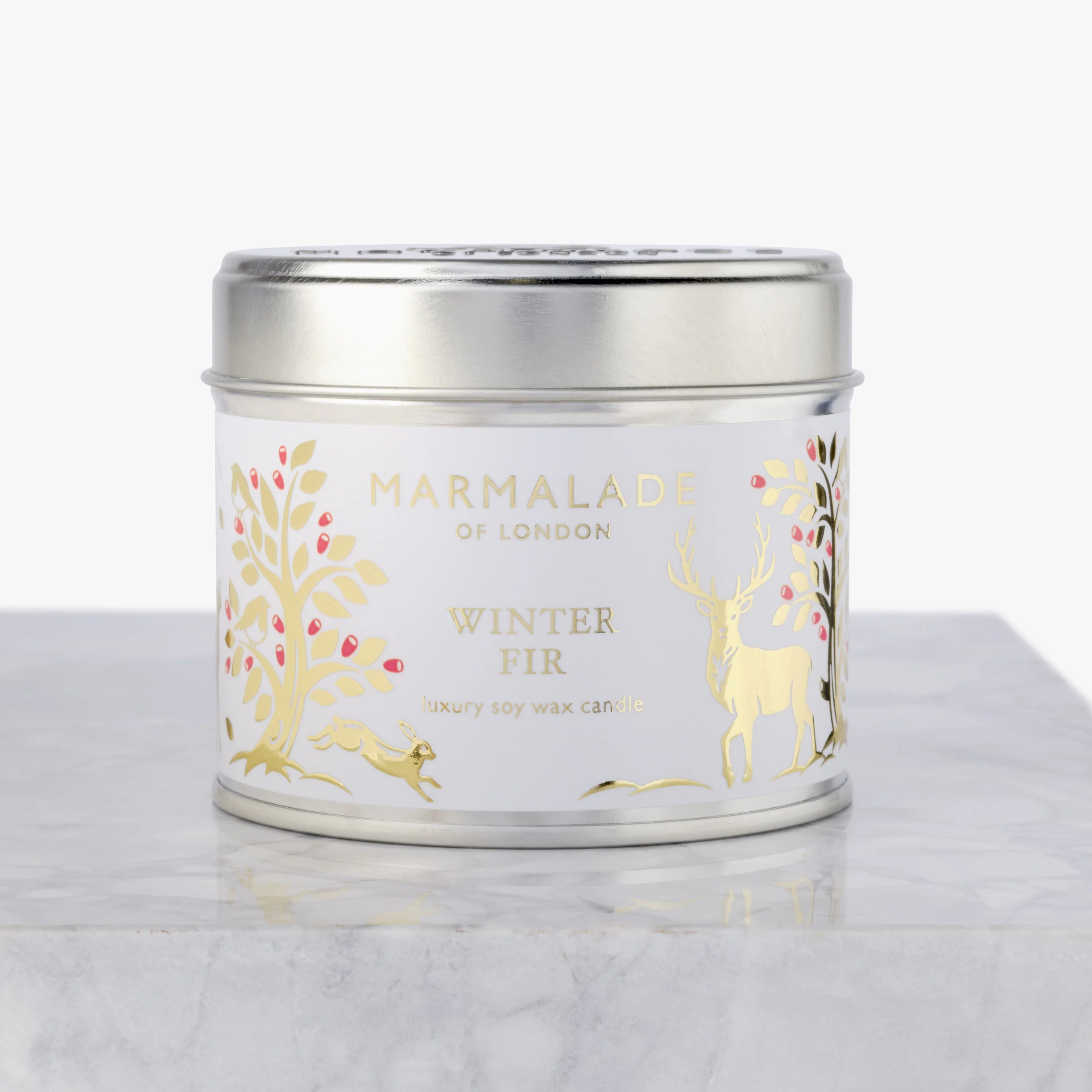 Marmalade Seasonal Medium Tin Candle