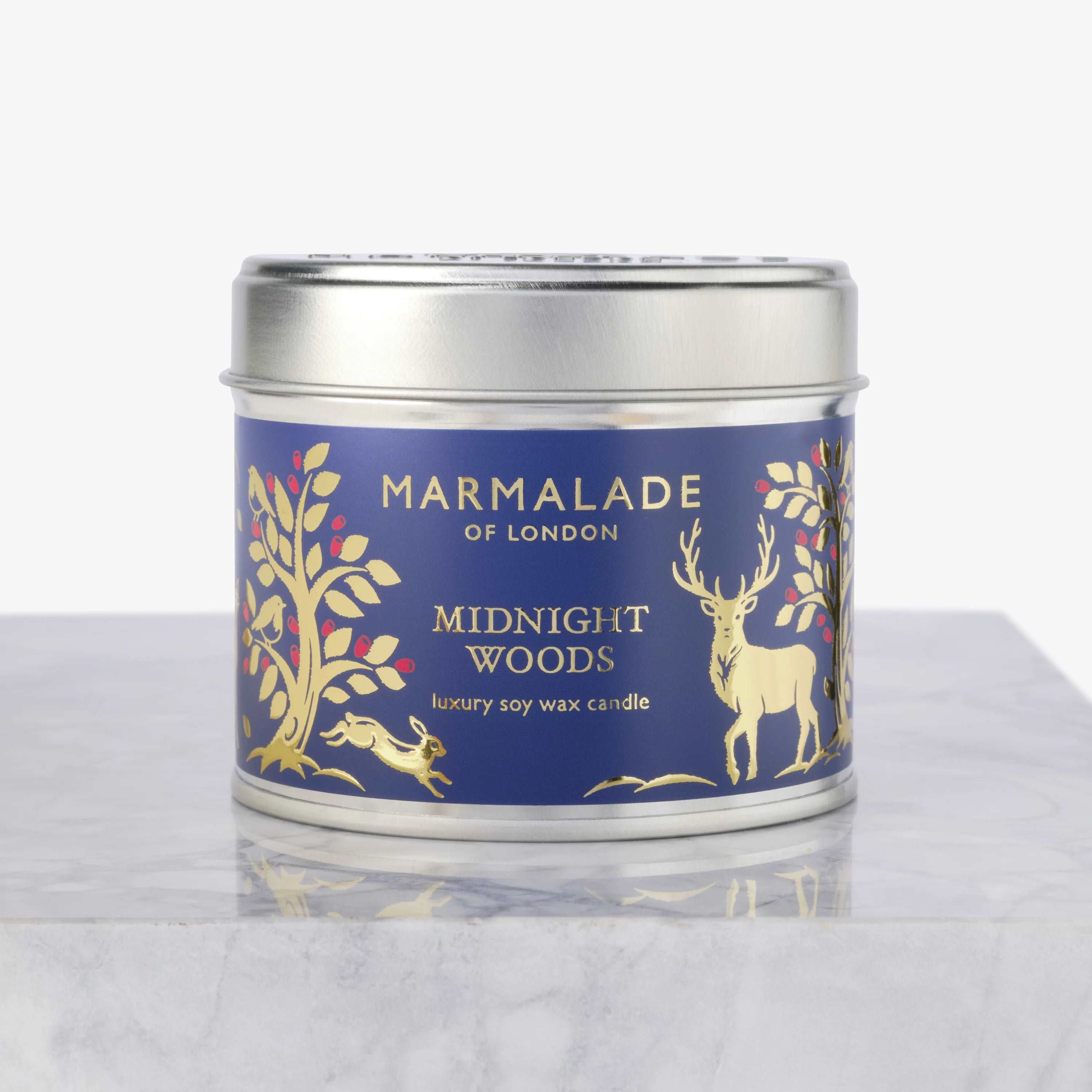 Marmalade Seasonal Medium Tin Candle