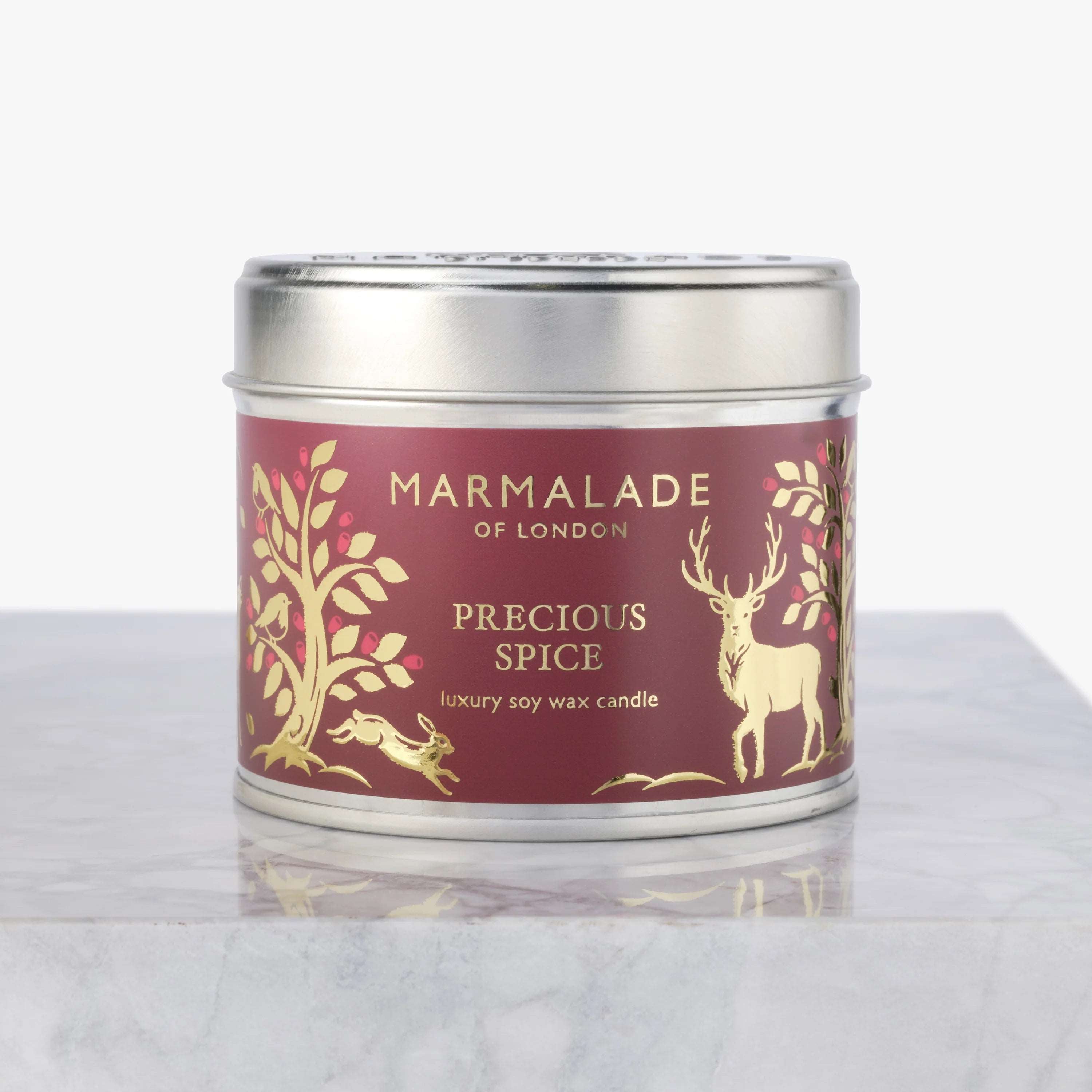 Marmalade Seasonal Medium Tin Candle