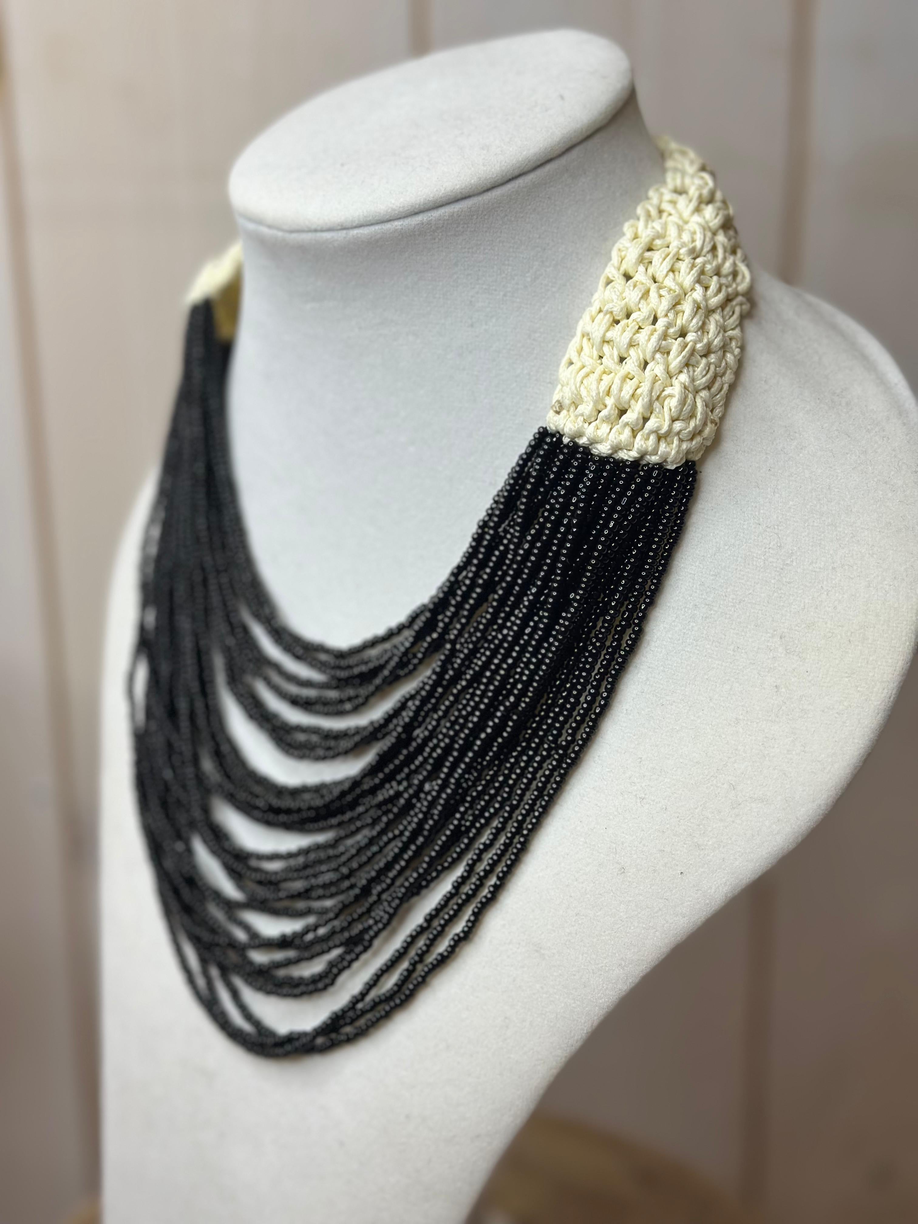 Multistrand Beaded Necklace
