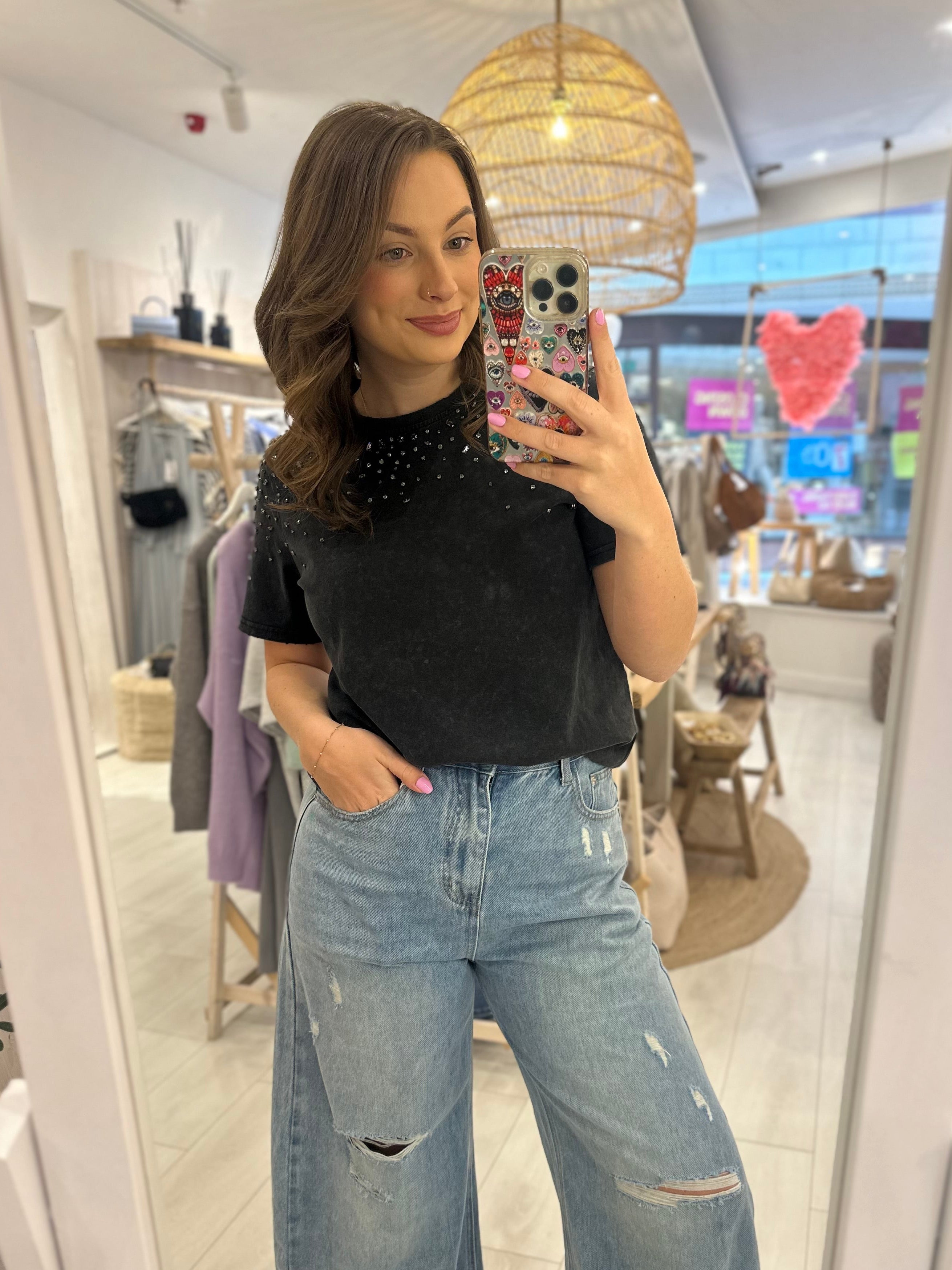 Danica Diamond Tee