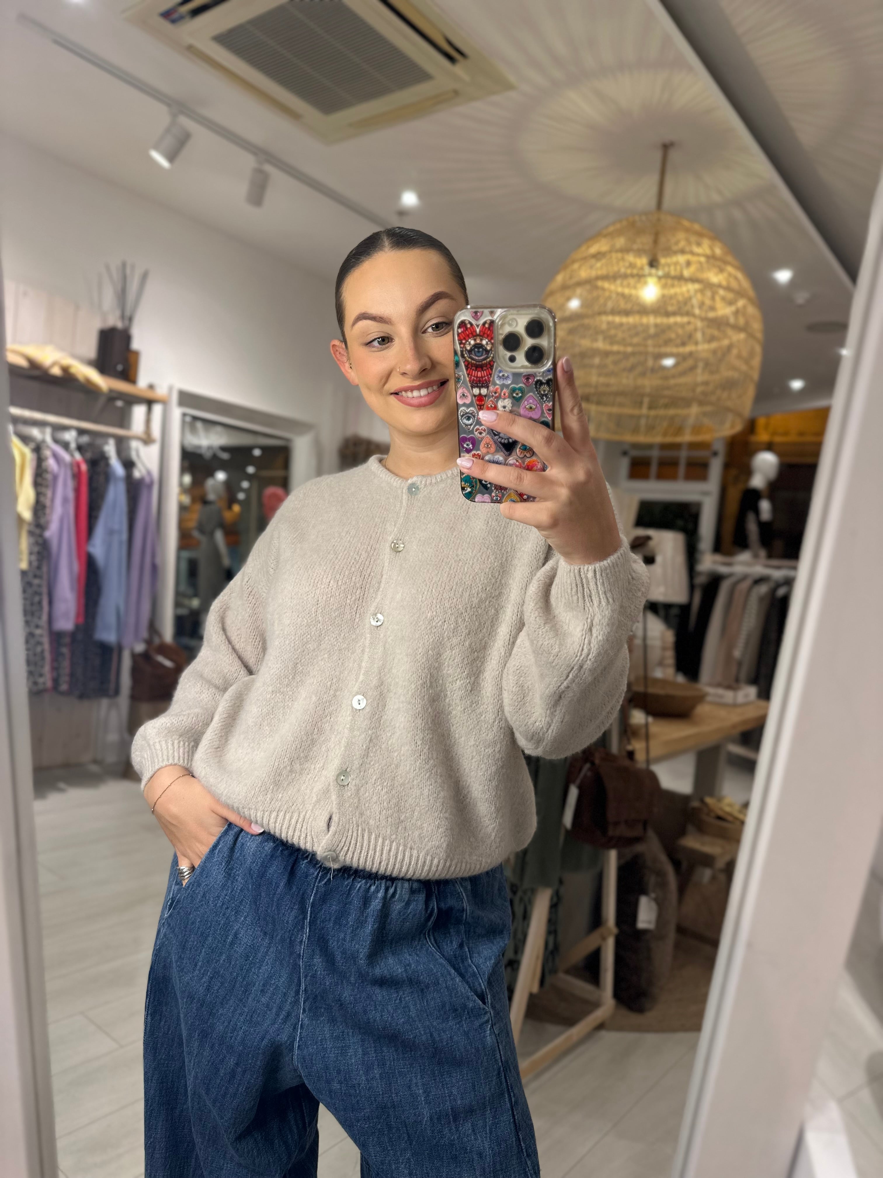 Alfie Alpaca Cardigan