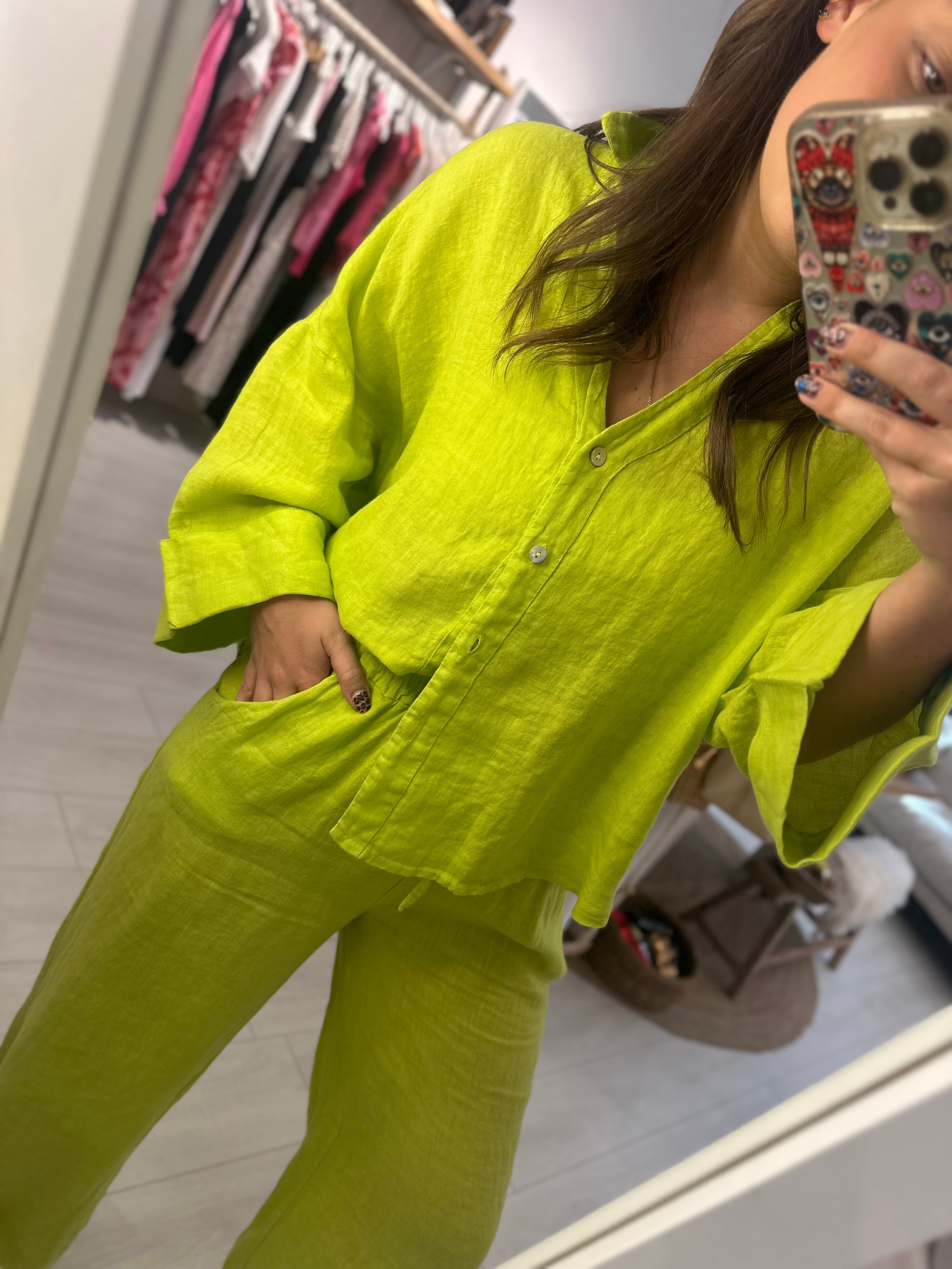 Wilma Linen Mix Shirt