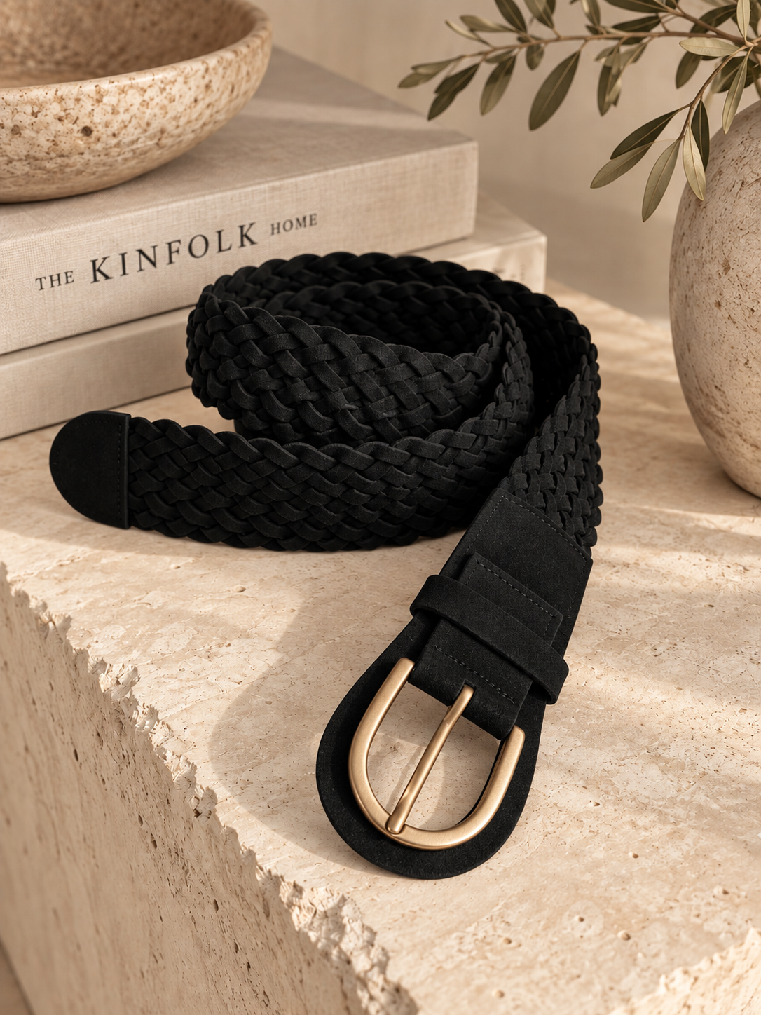 Boho Chunky Woven Belt