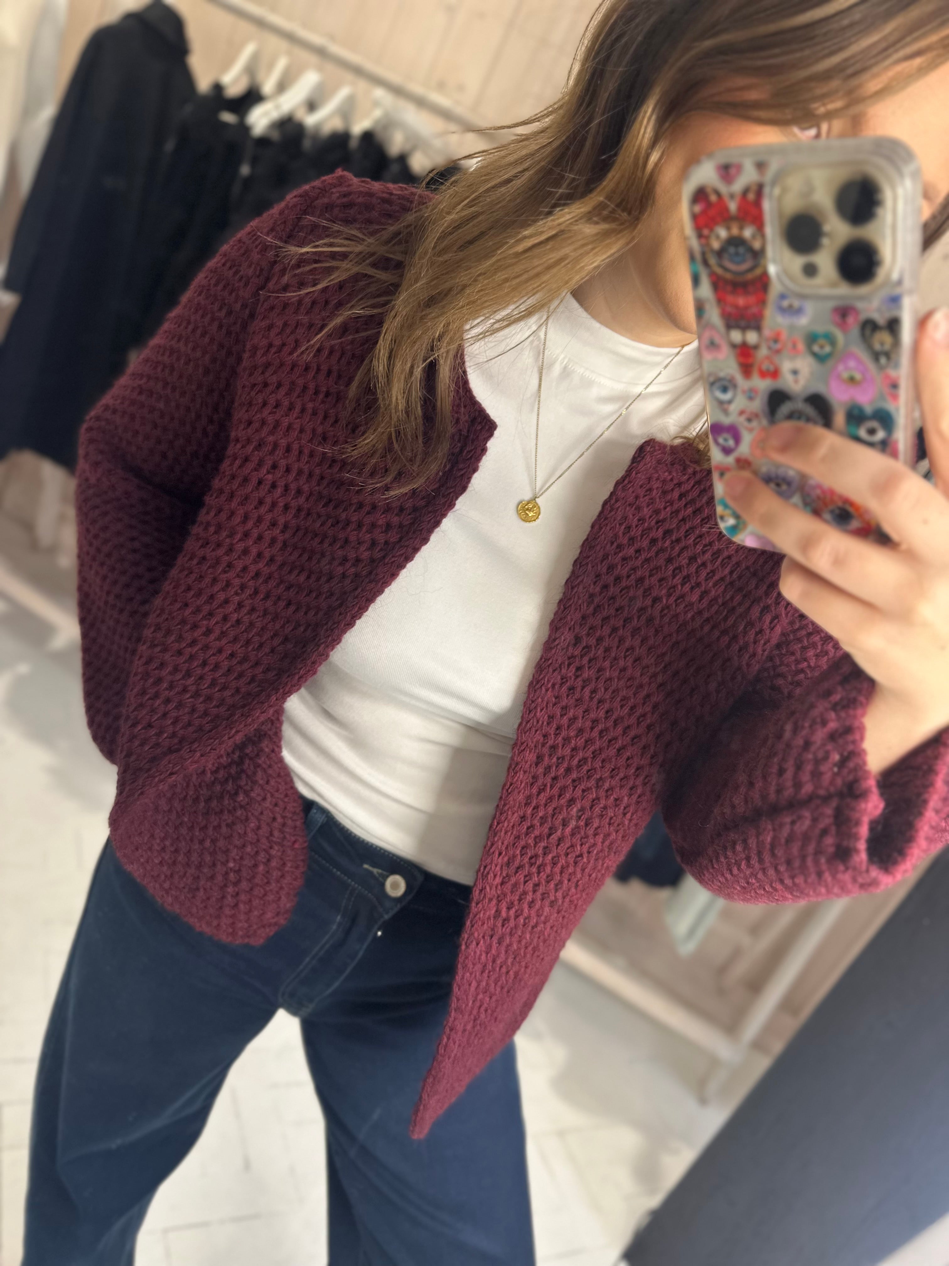 Rosalind Open Cardigan