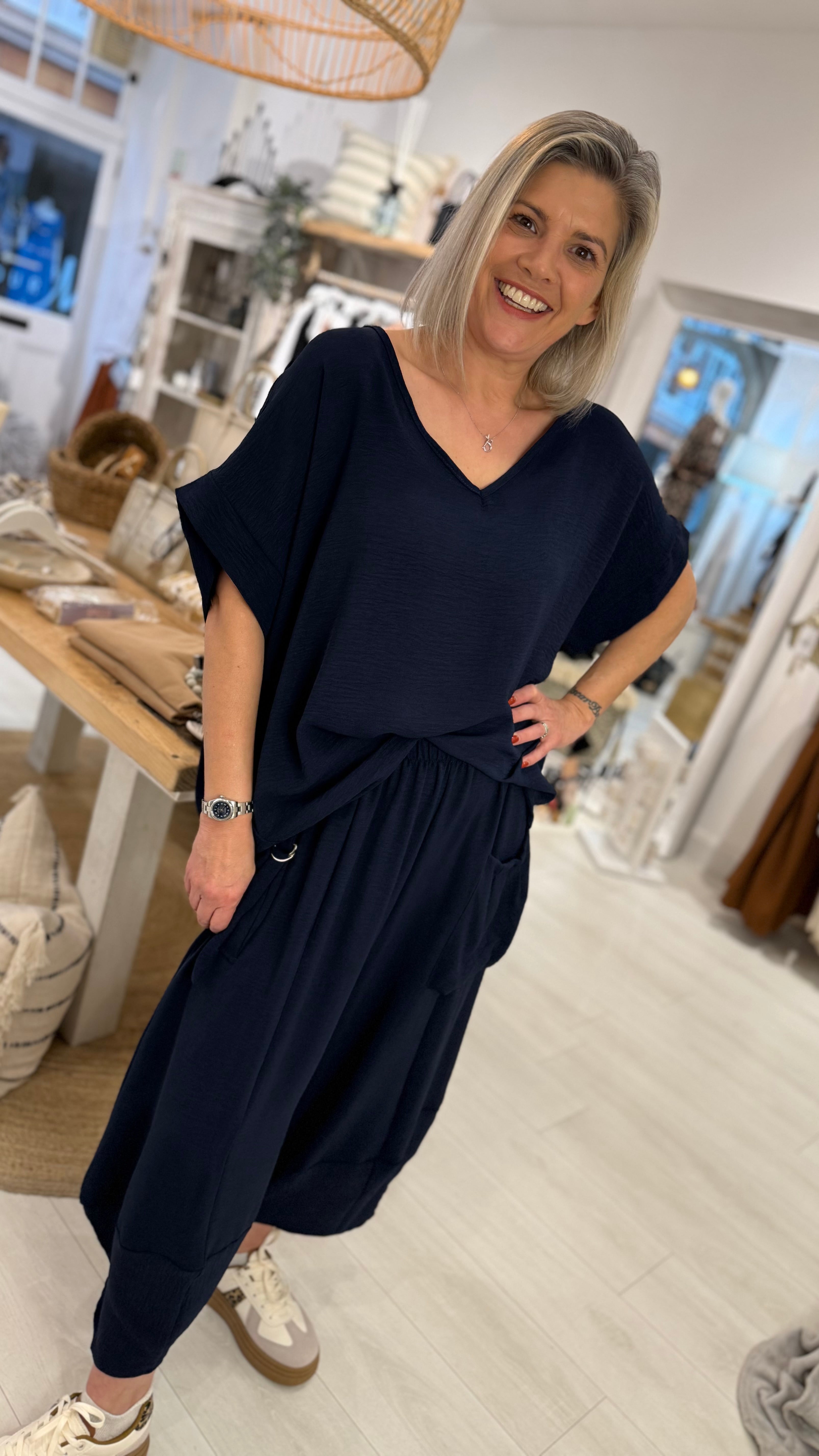 Cerry Cap Sleeve Cocoon Set