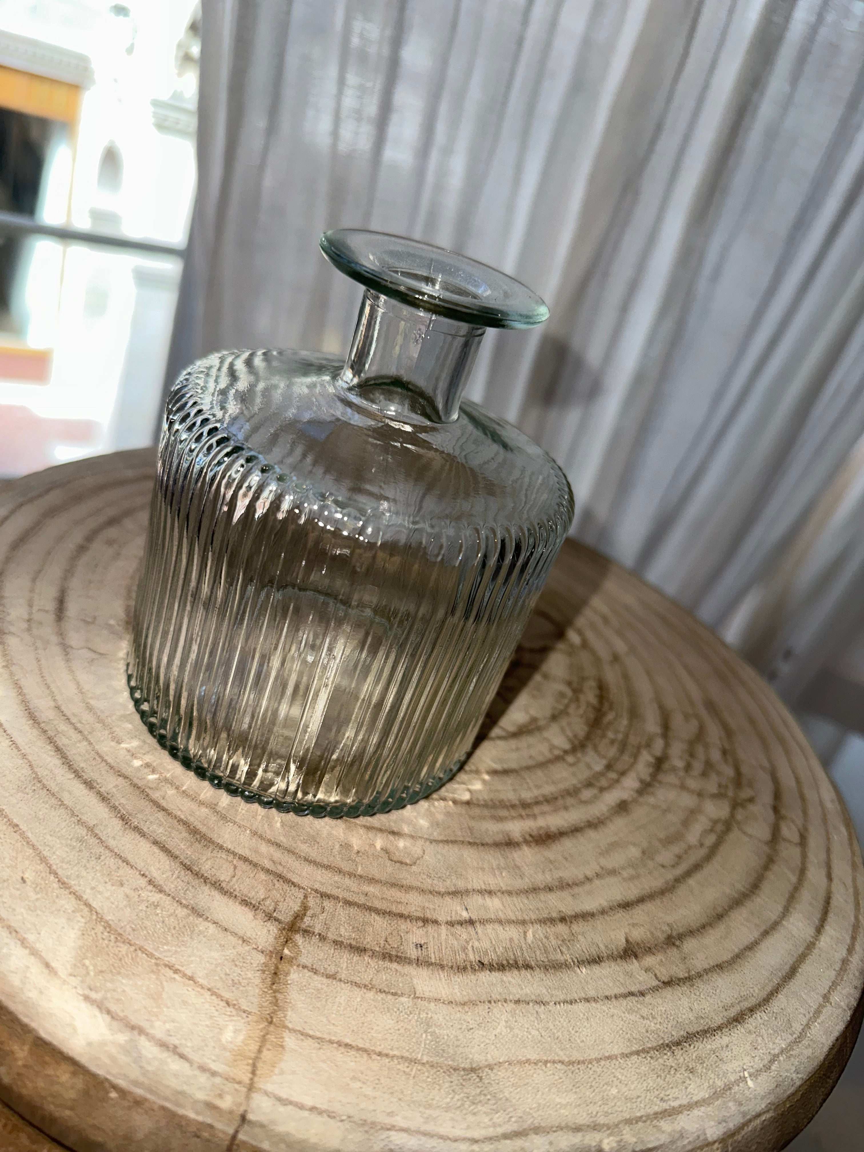 Bottle vase Nico Clear
