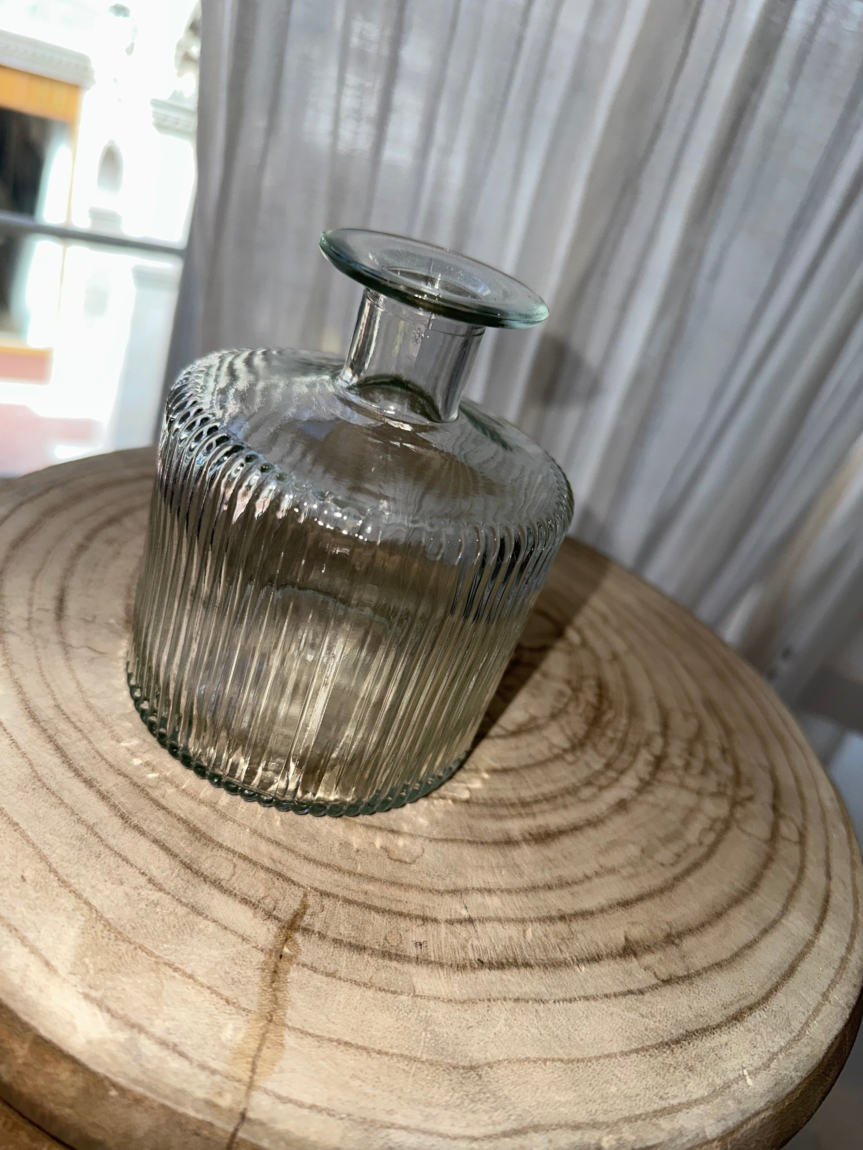 Bottle vase Nico Clear