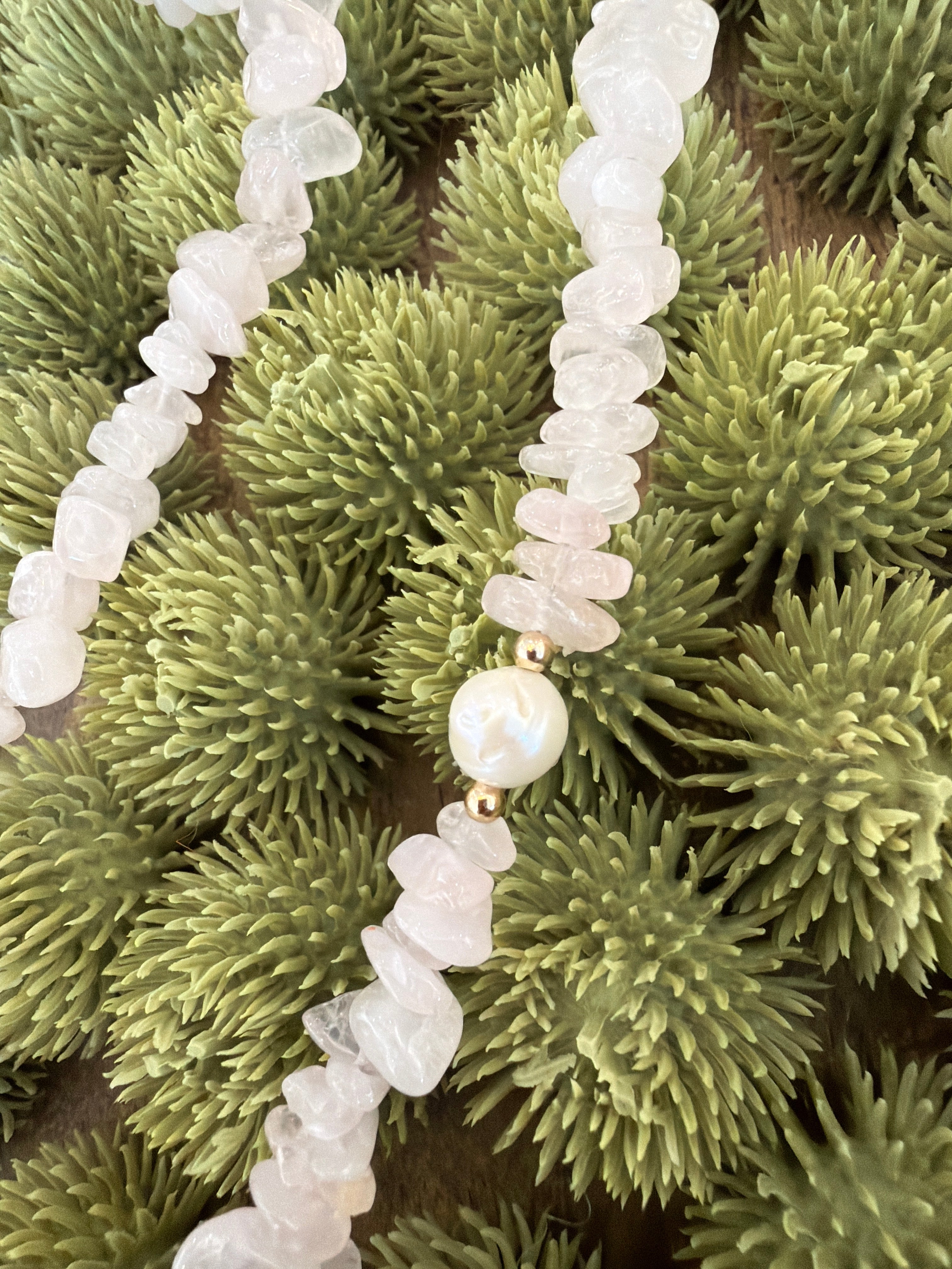 Pearl and Bead Necklace