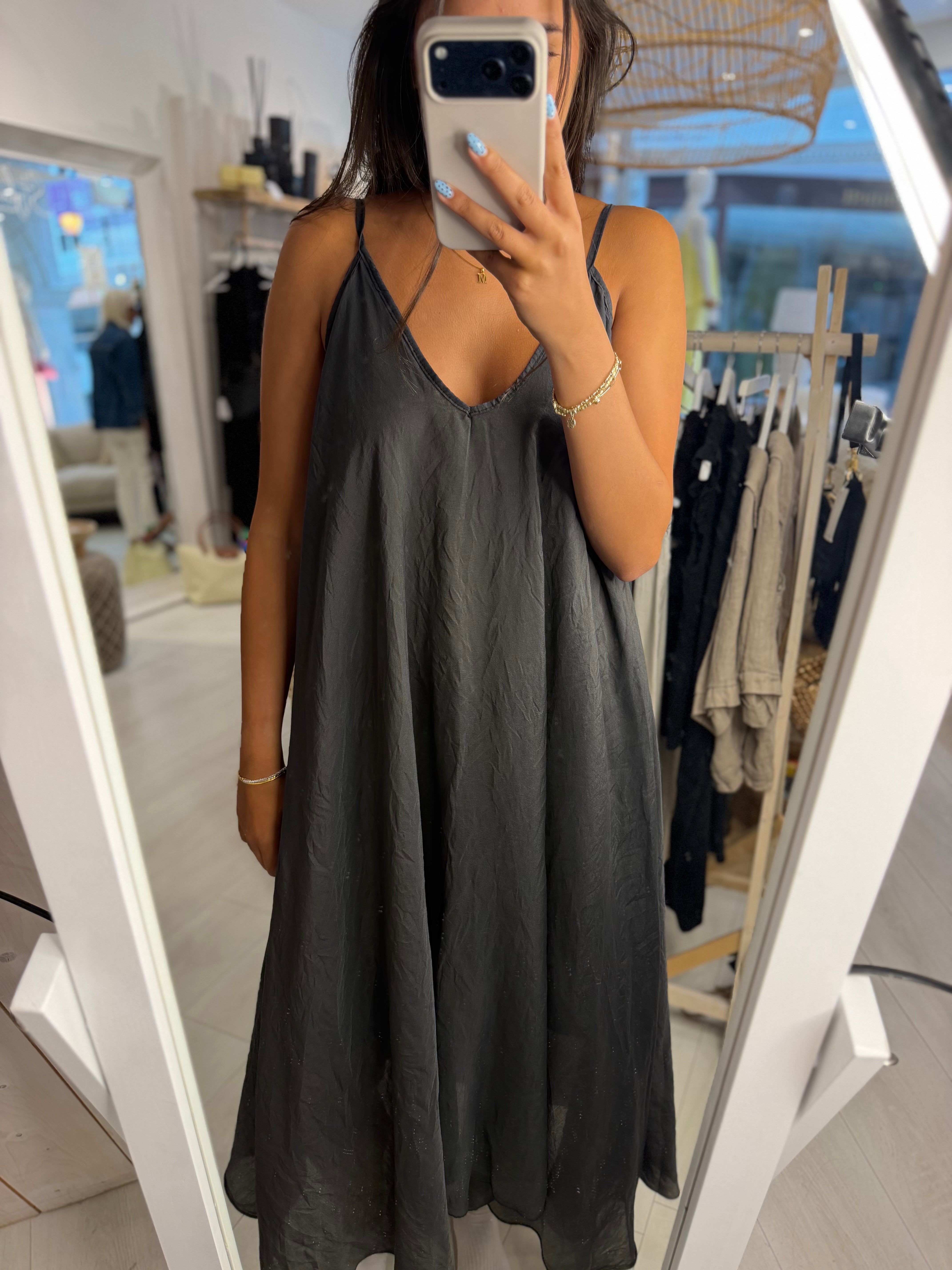 Tilly Bead Strap Maxi Dress