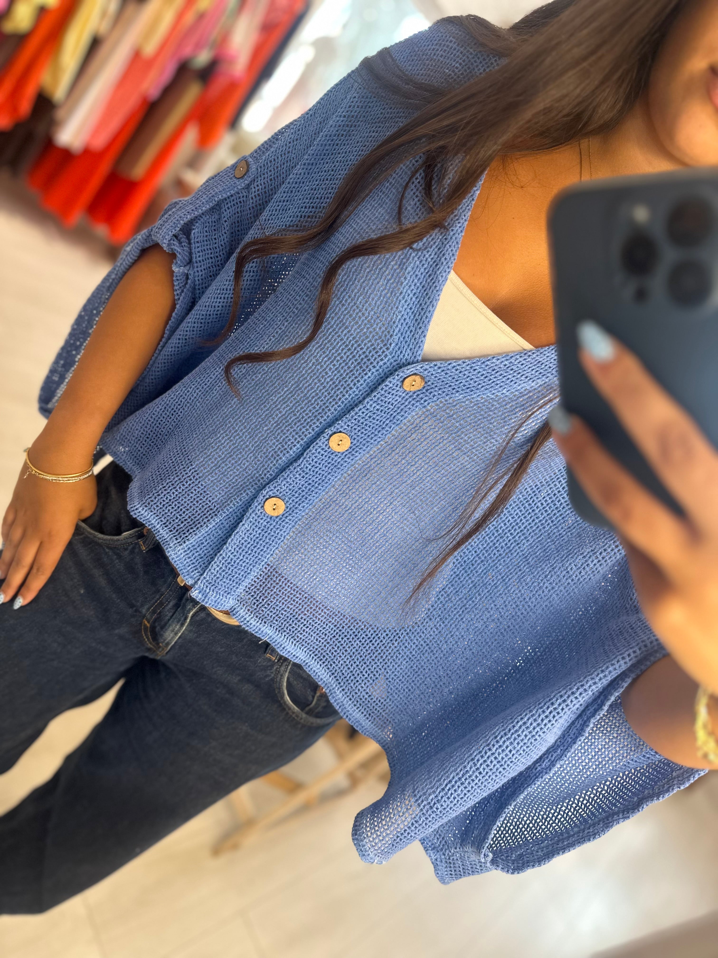 Fallon Loose Knit Cardigan