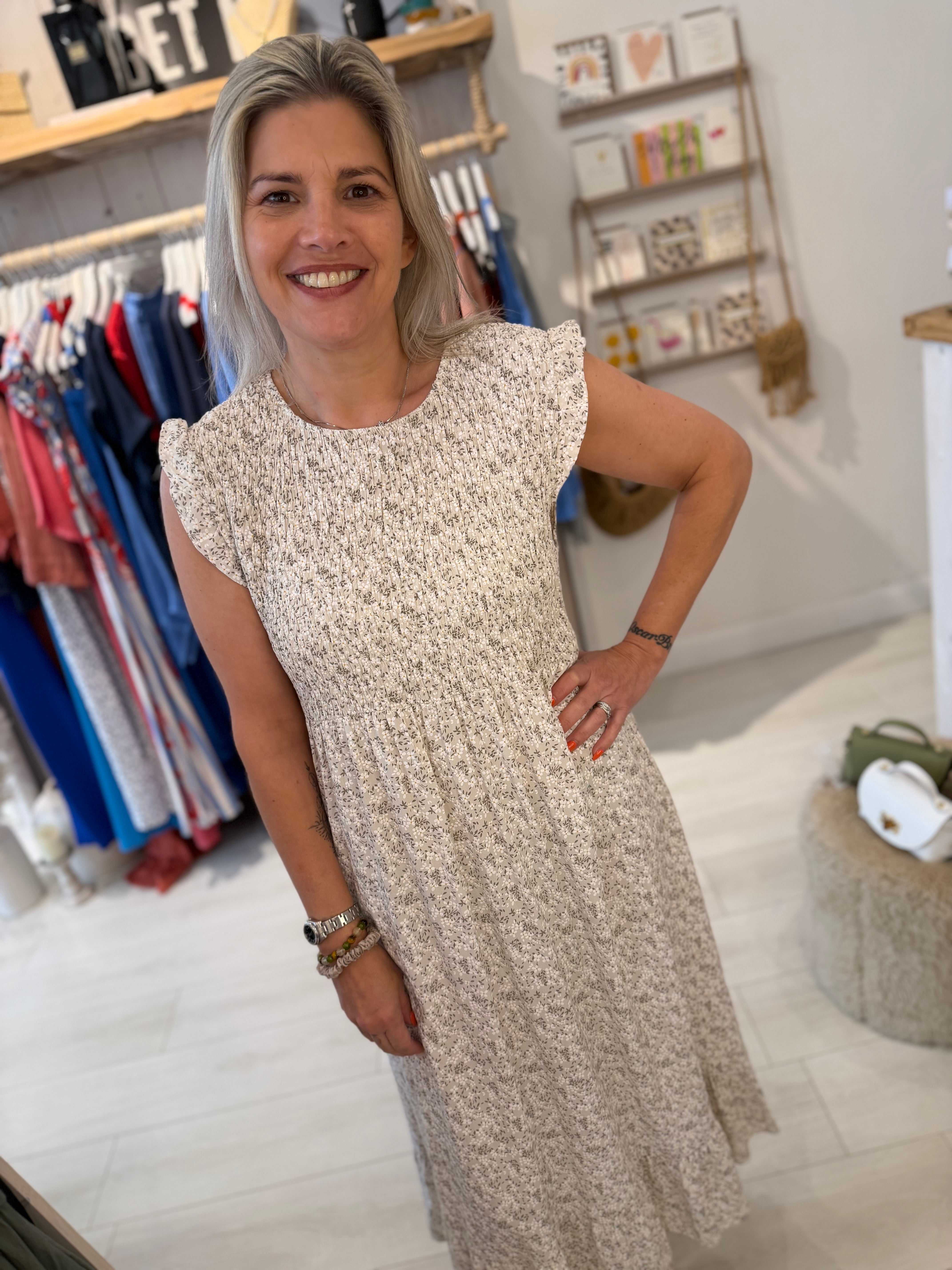 Ditsy Dress