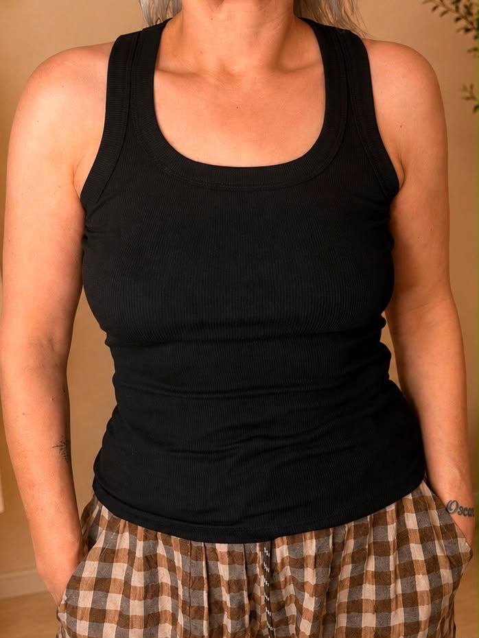 Essential Racer-neck Vest