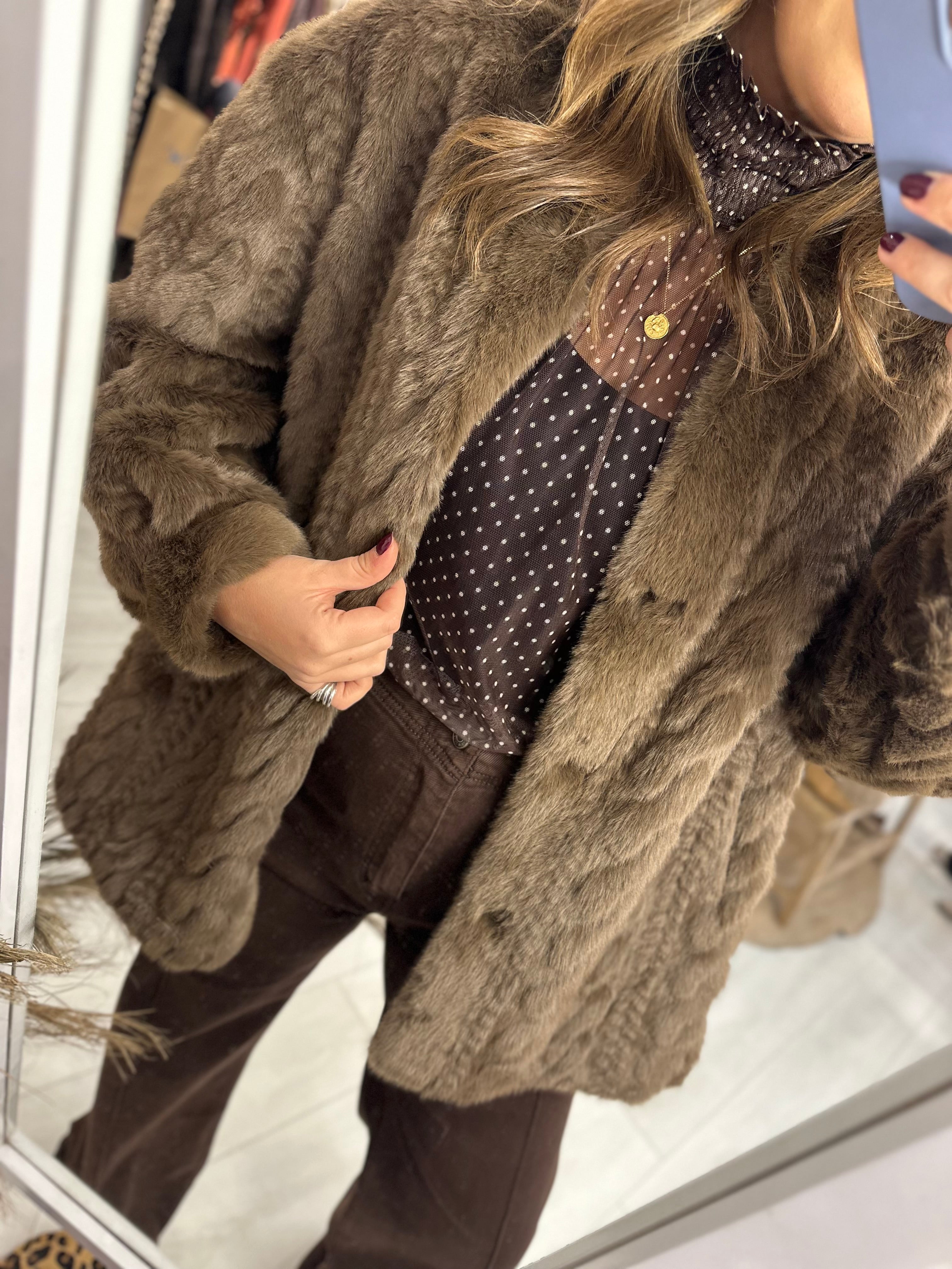 Elodie Faux Fur Jacket