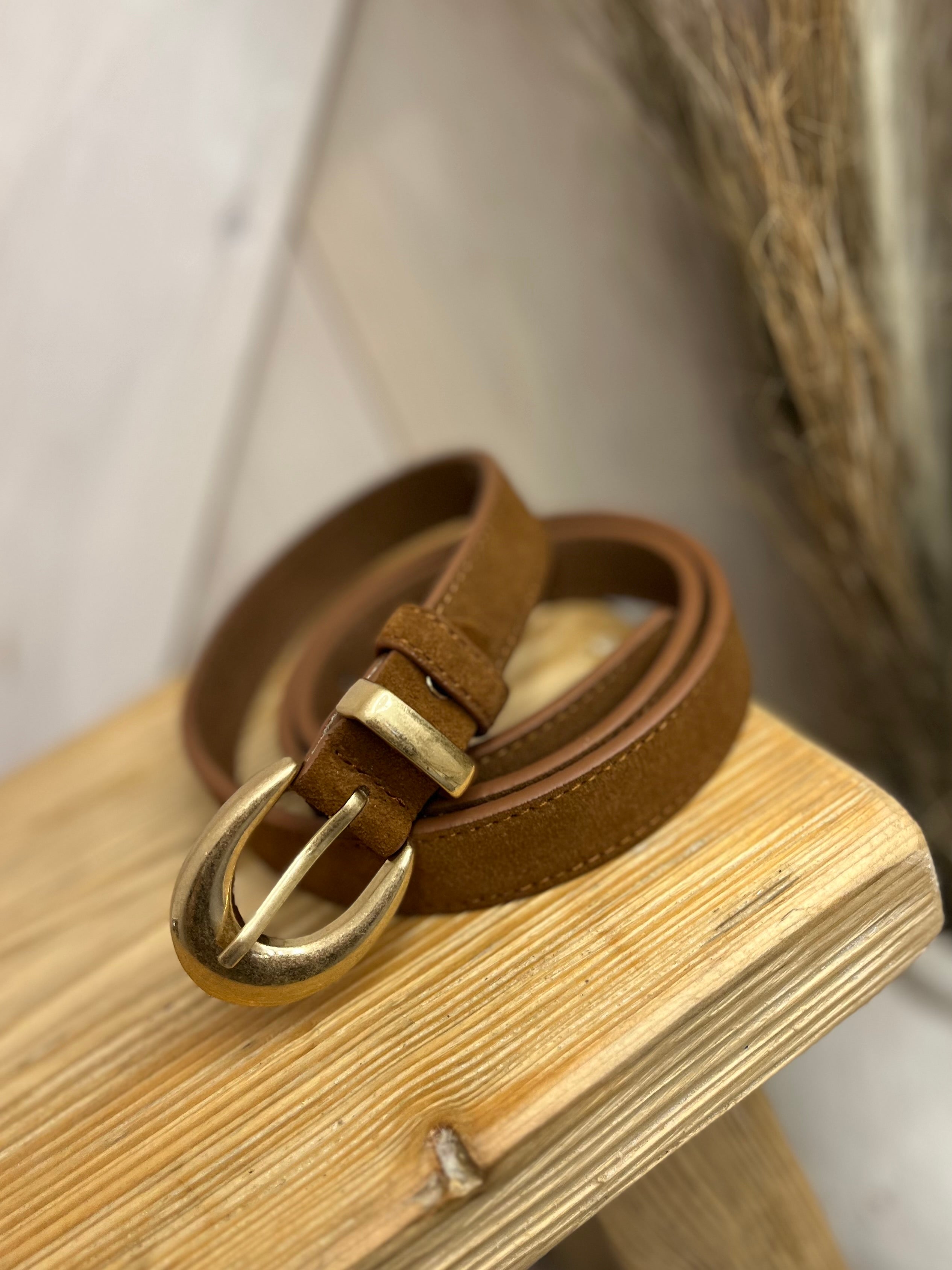 Classic Suede Belt