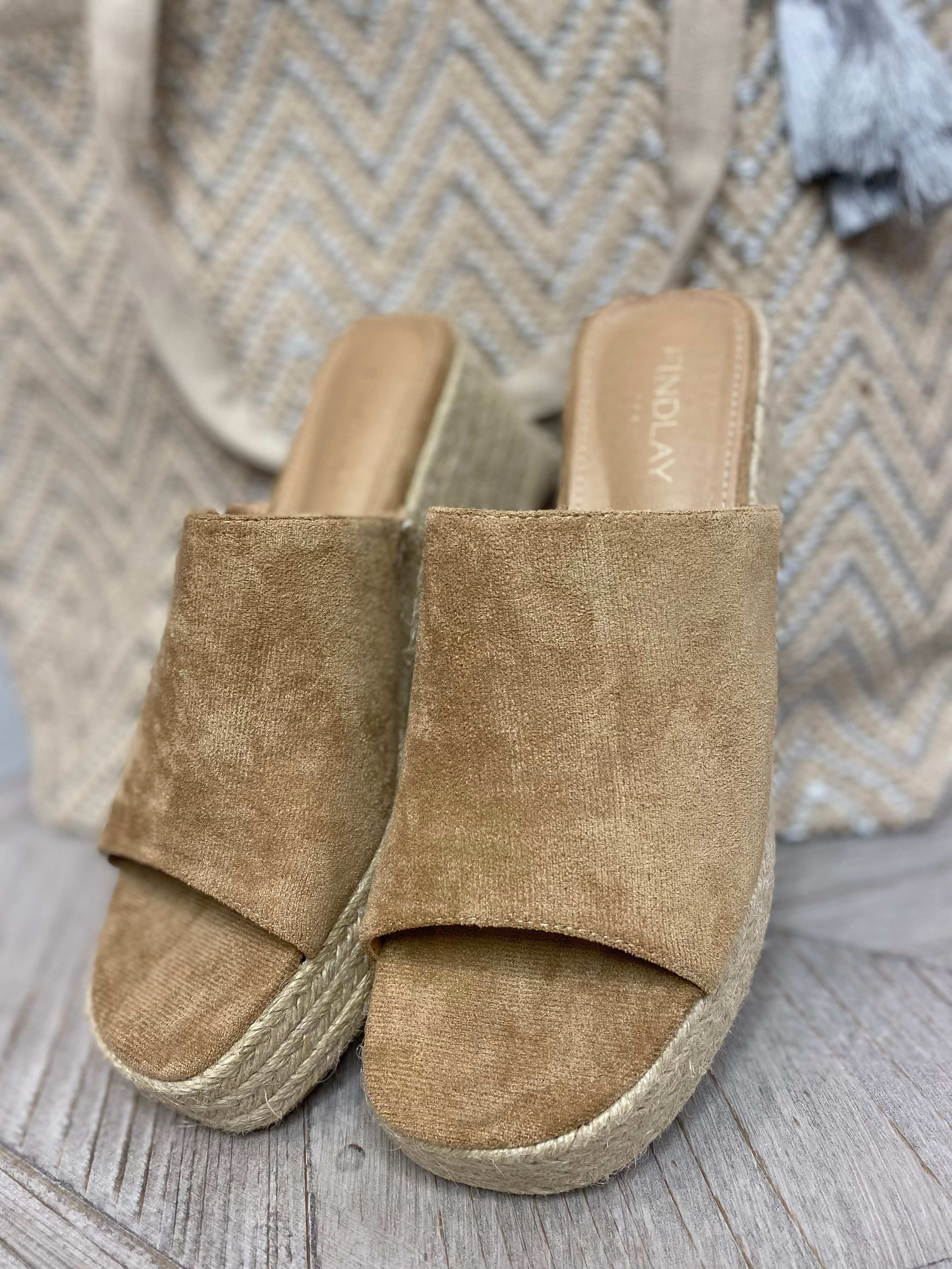 Suede Wedges