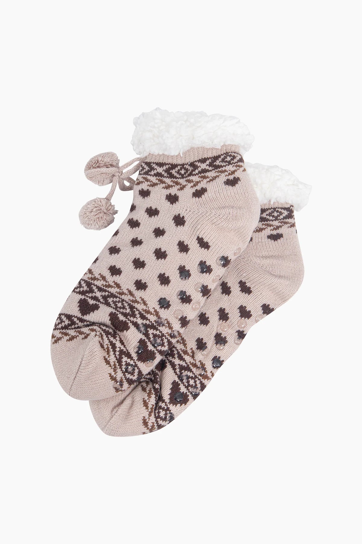 Heart Short Slipper Socks