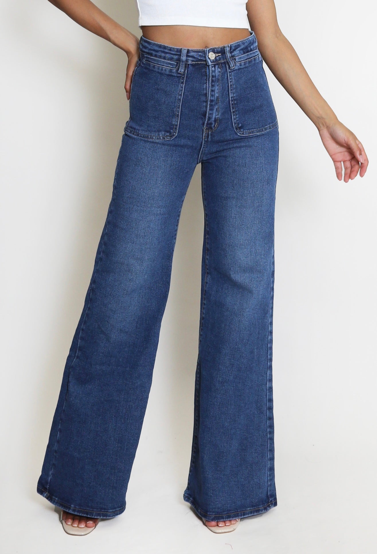 Harrie High Waisted Flare