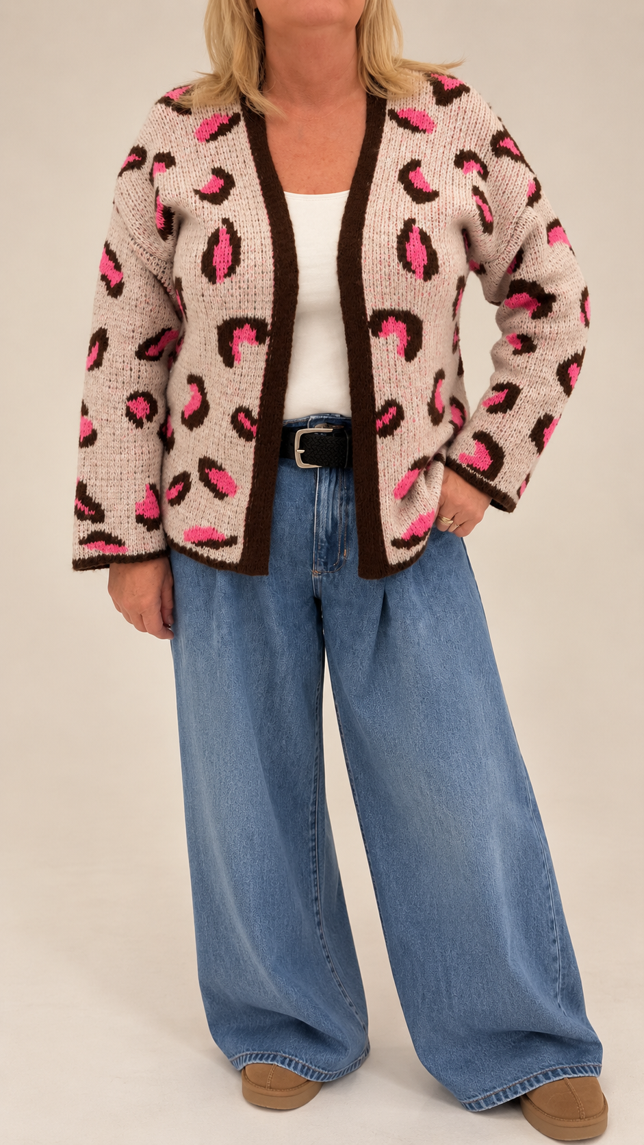 Susie Leopard Cardigan