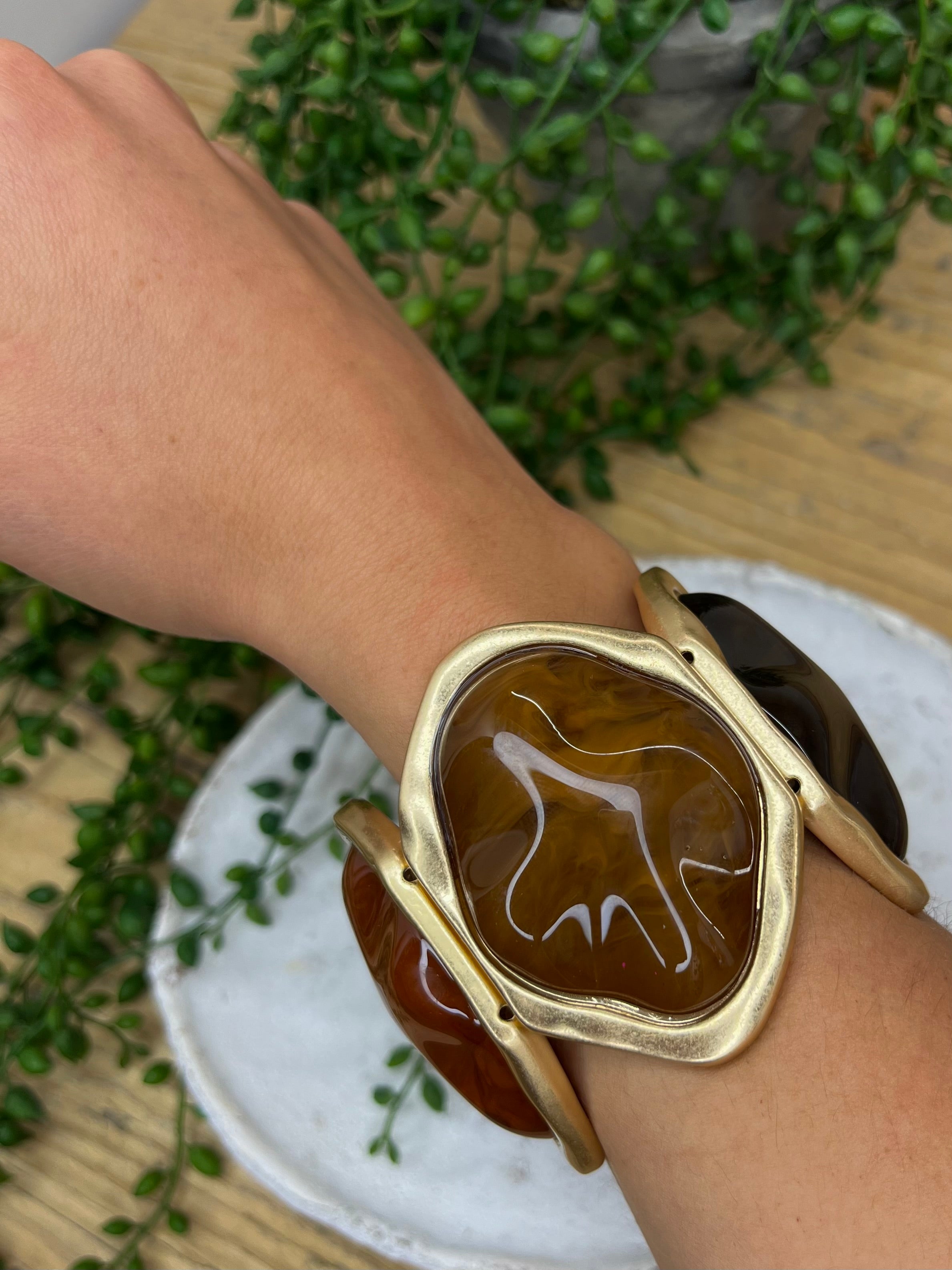 Siren's Stone Bangle