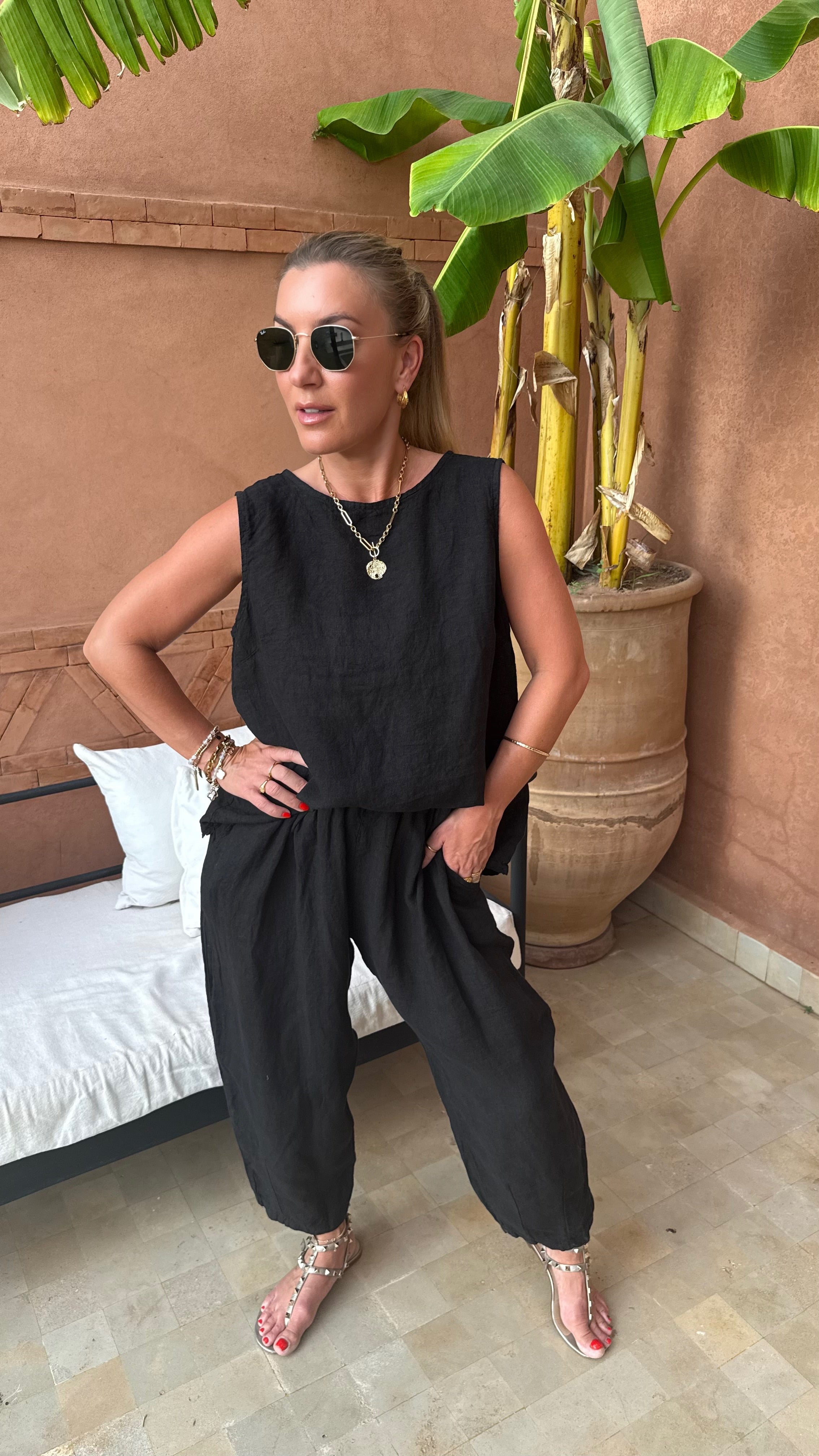 Solana Linen Set