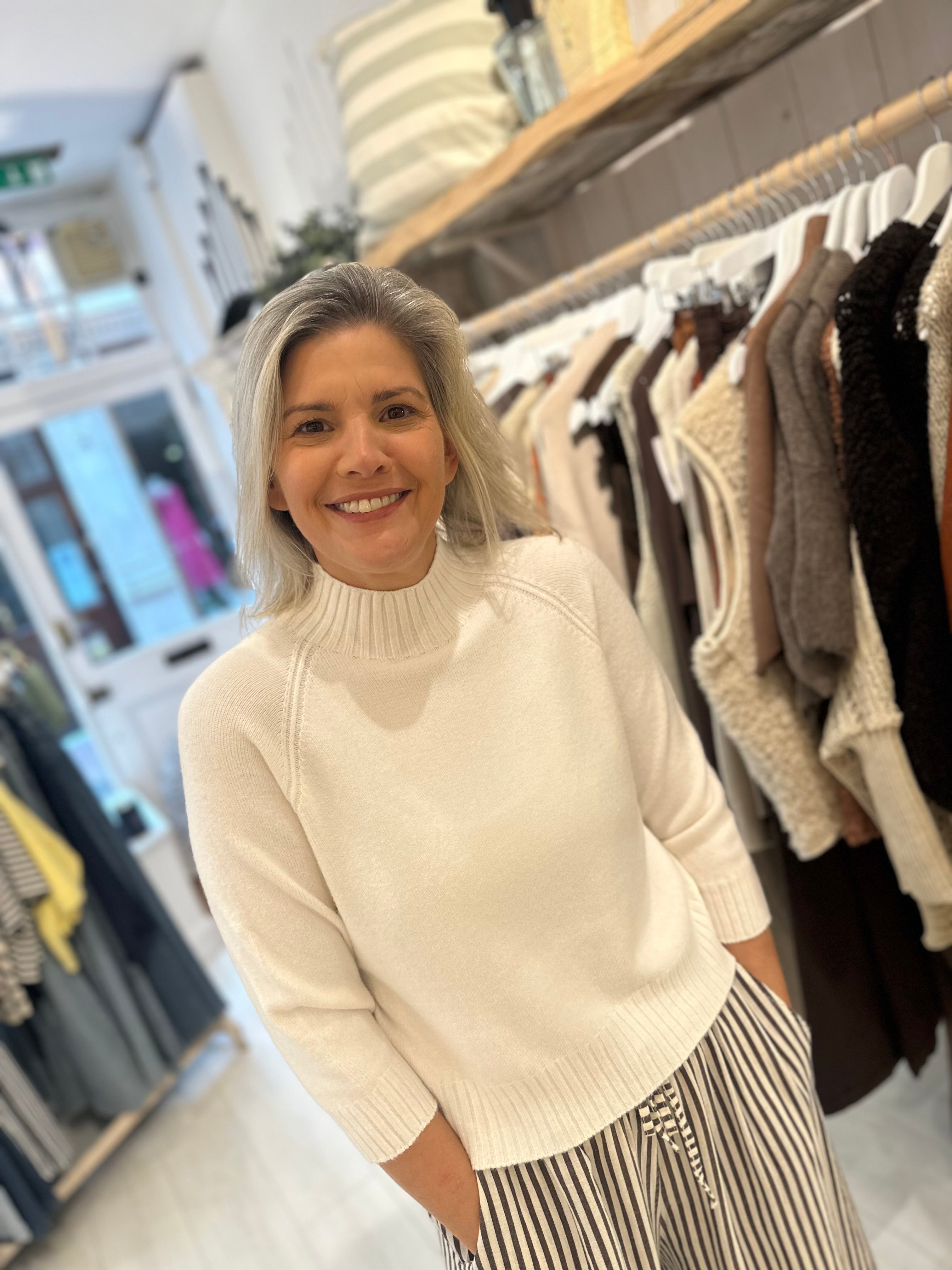 Luxe Jennie Ribbed Edge Knit