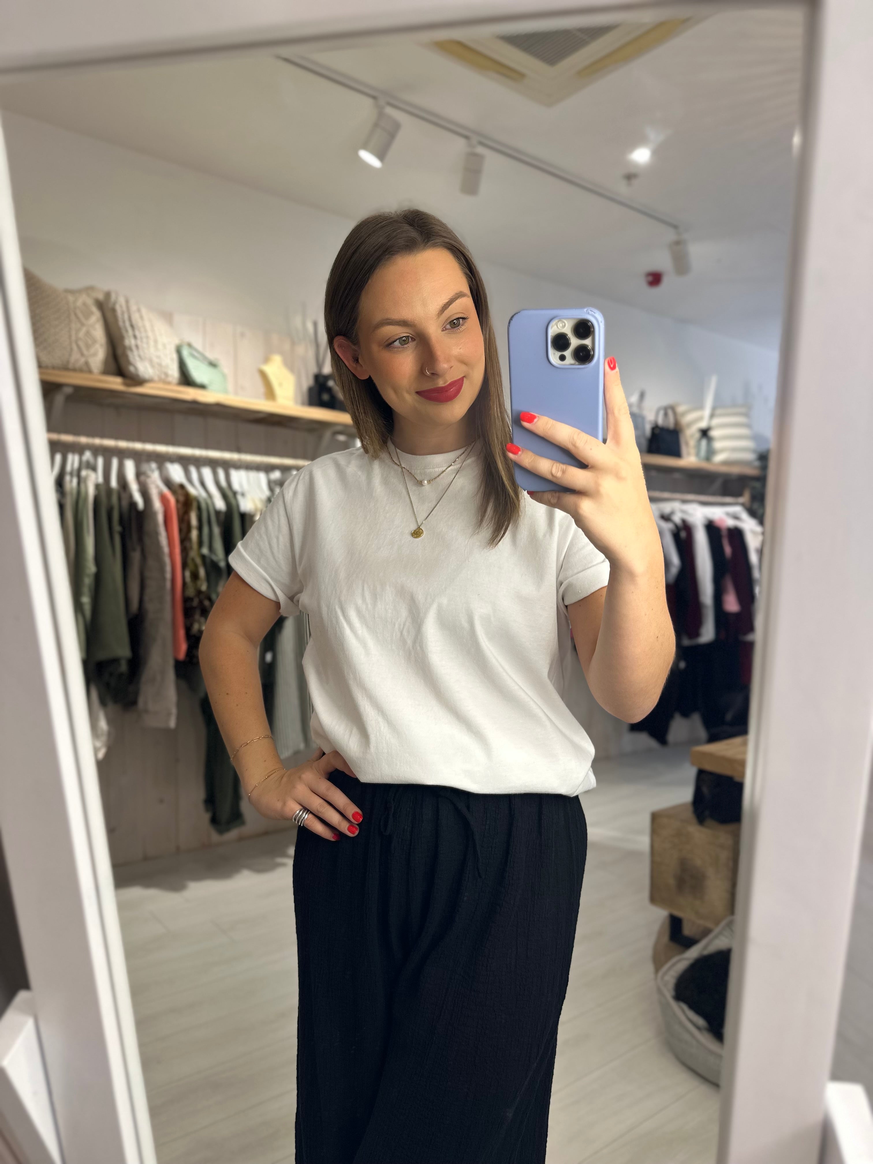 Cyra Cotton Tee