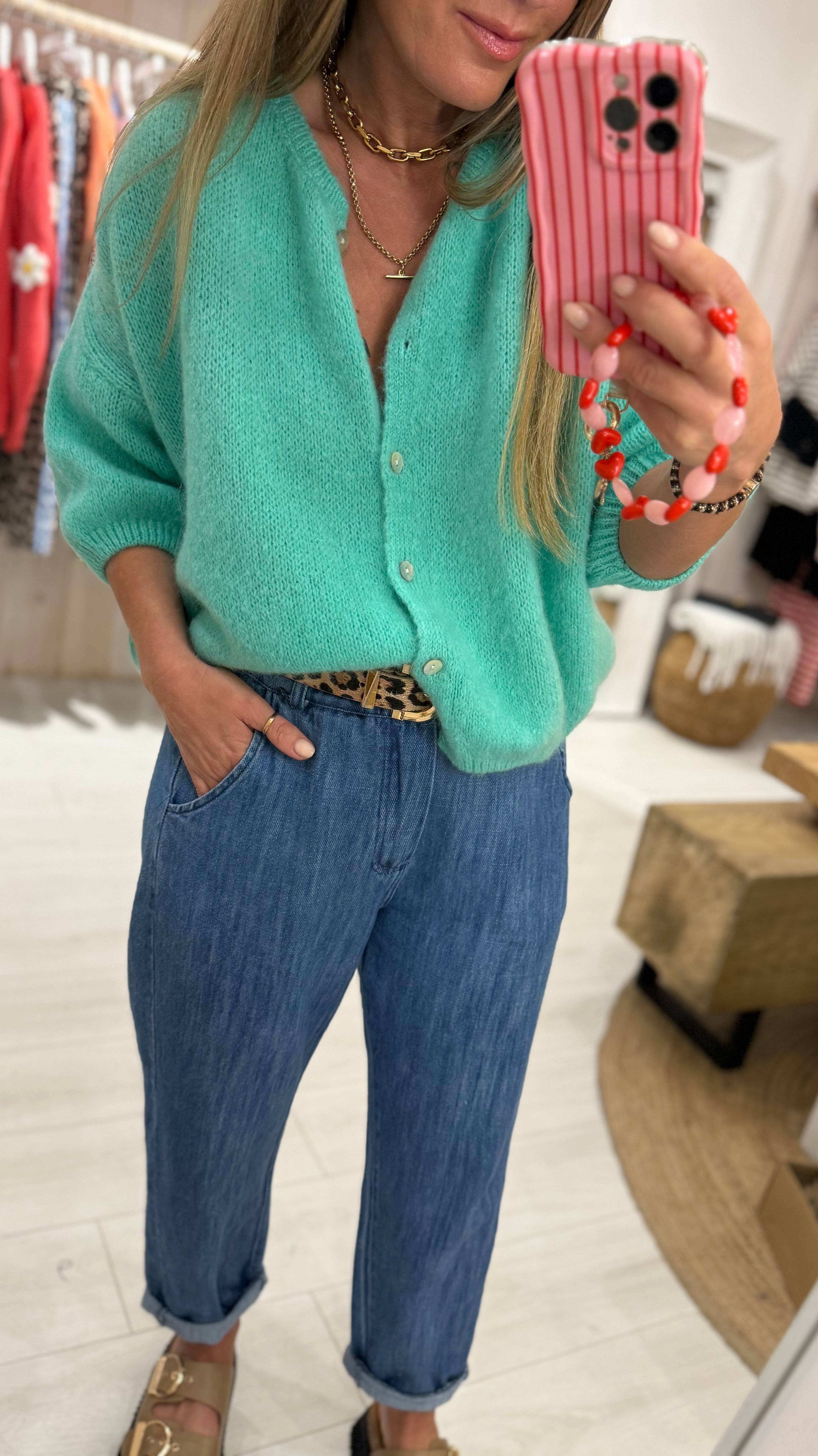 Rowan Elasticated Jeans