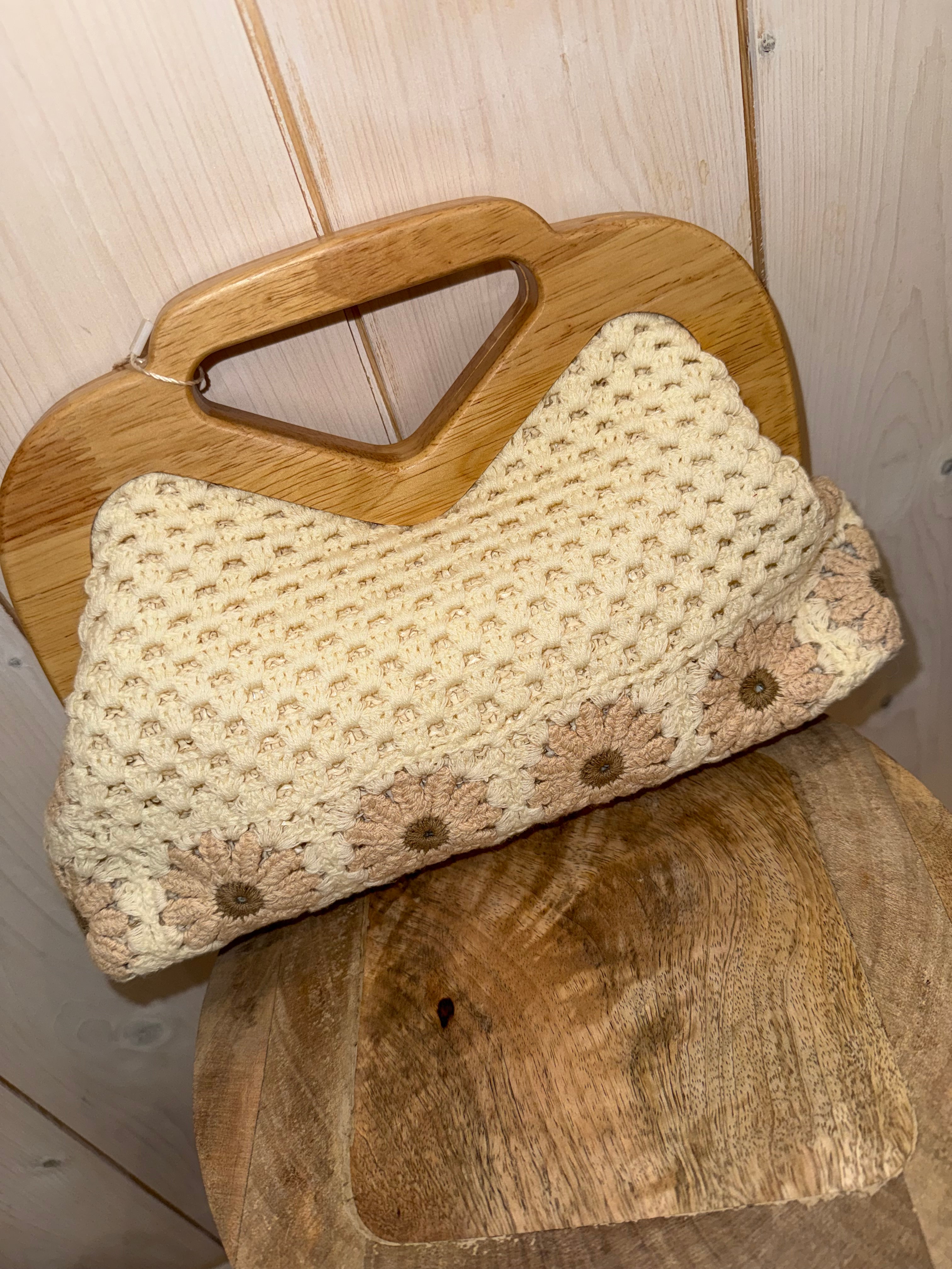 Daisy Crochet Bag
