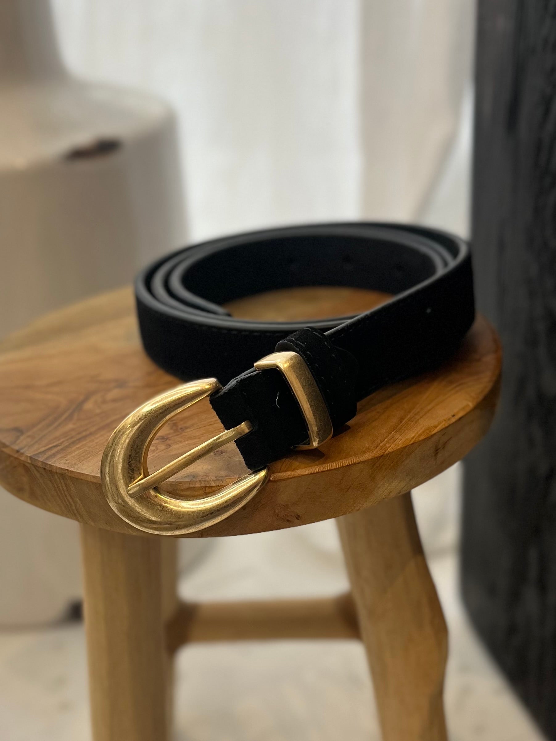 Classic Suede Belt