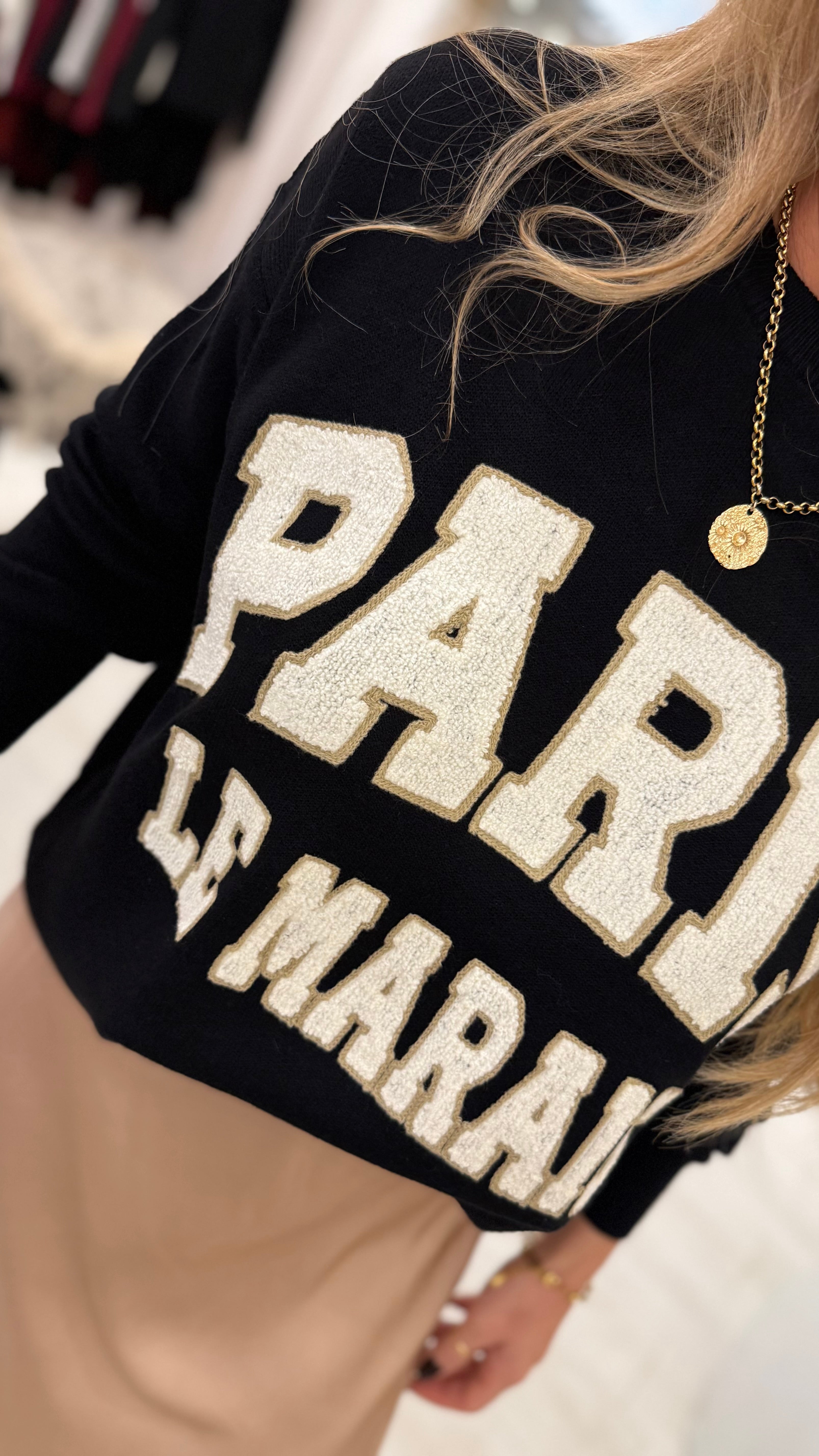 Paris Boucle Sweatshirt