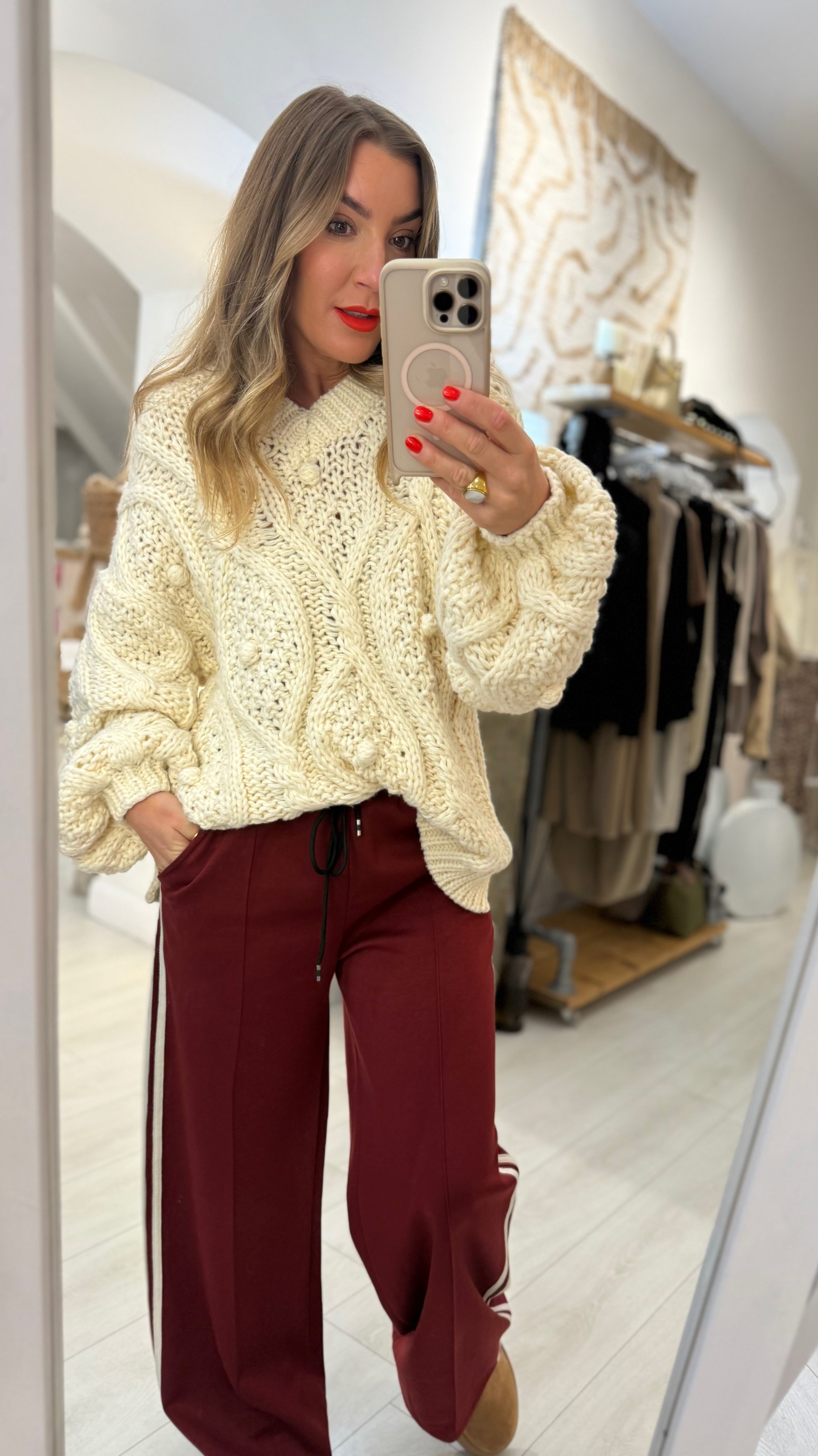 Isla Bobble Knit Jumper