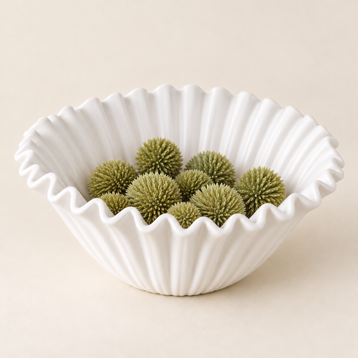 Green Echinops Balls