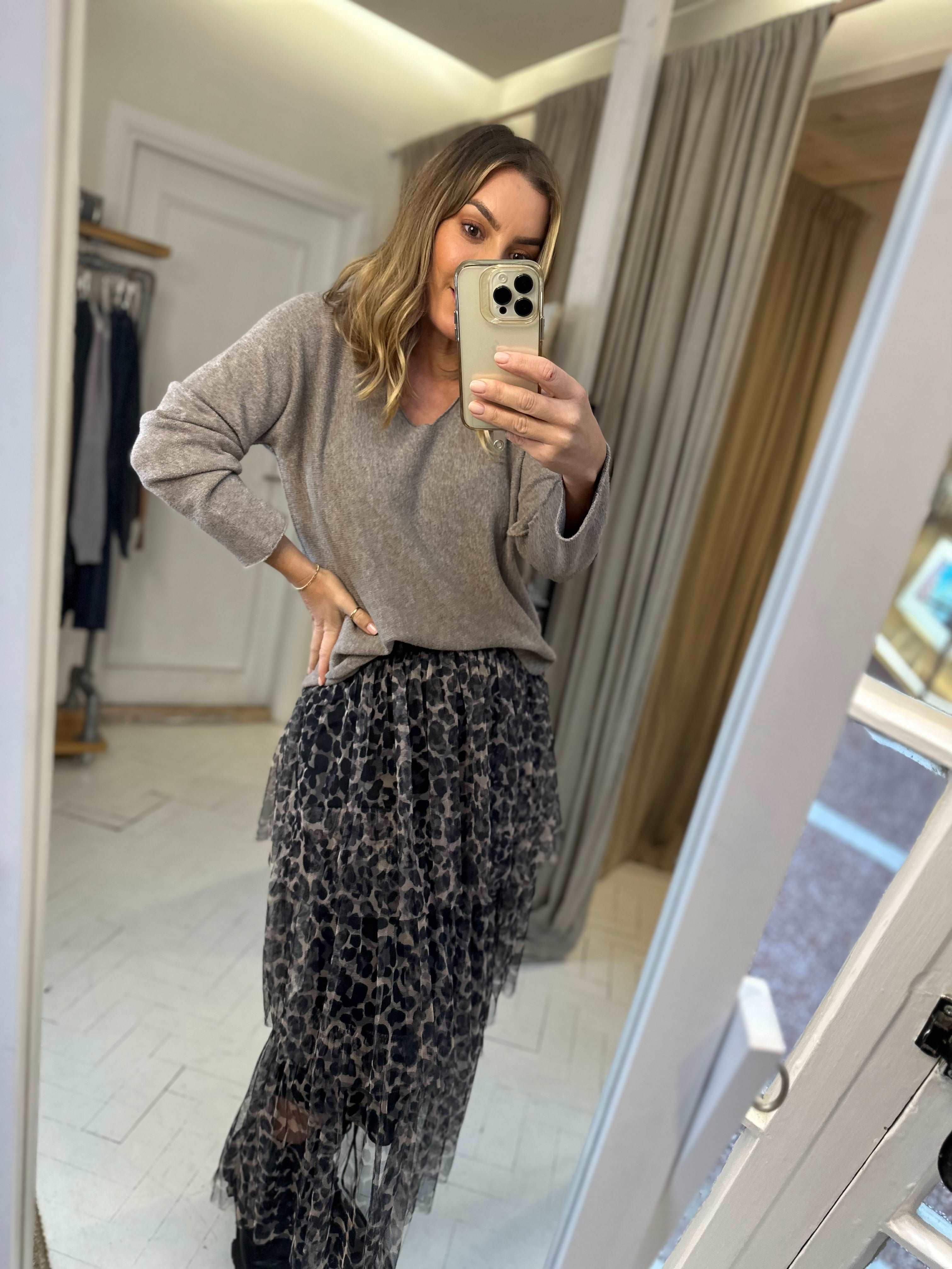 V-Neck Soft 'Made In Italy' Knit