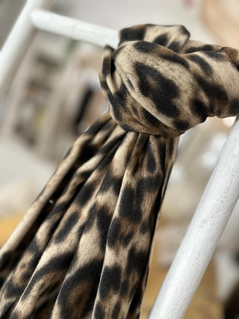Leopard Print Scarf