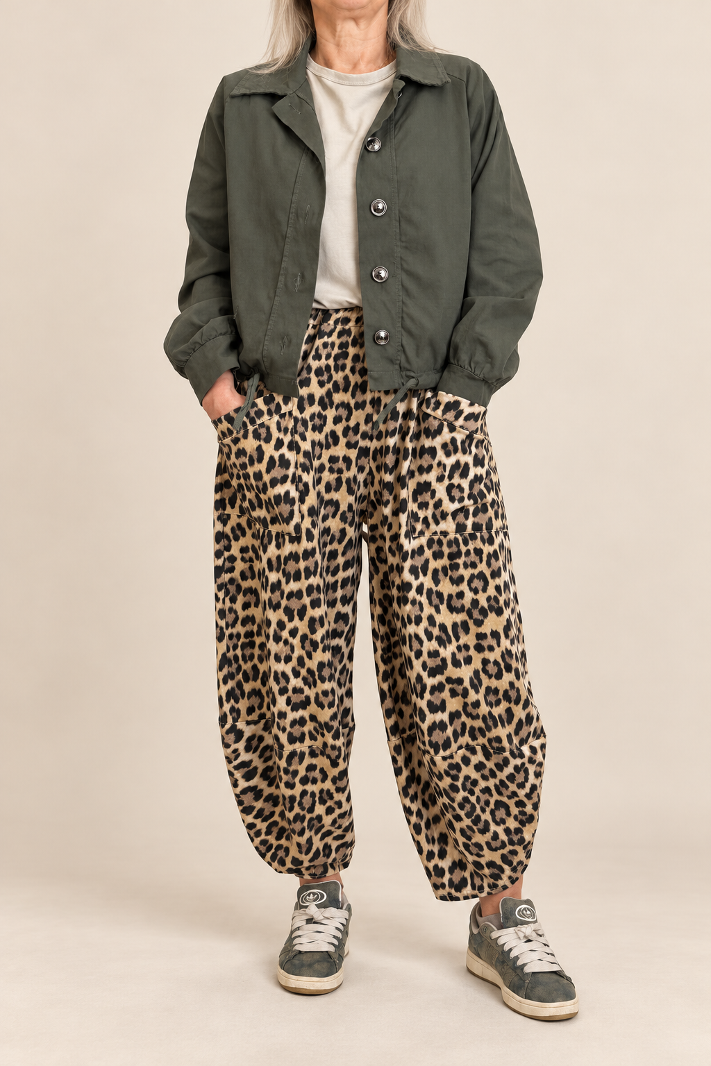 Leo Leopard Pocketed Cocoons