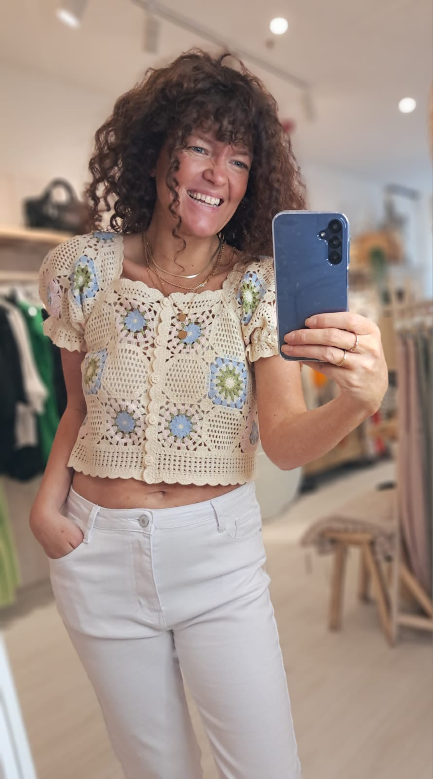 Bridget Crochet Top