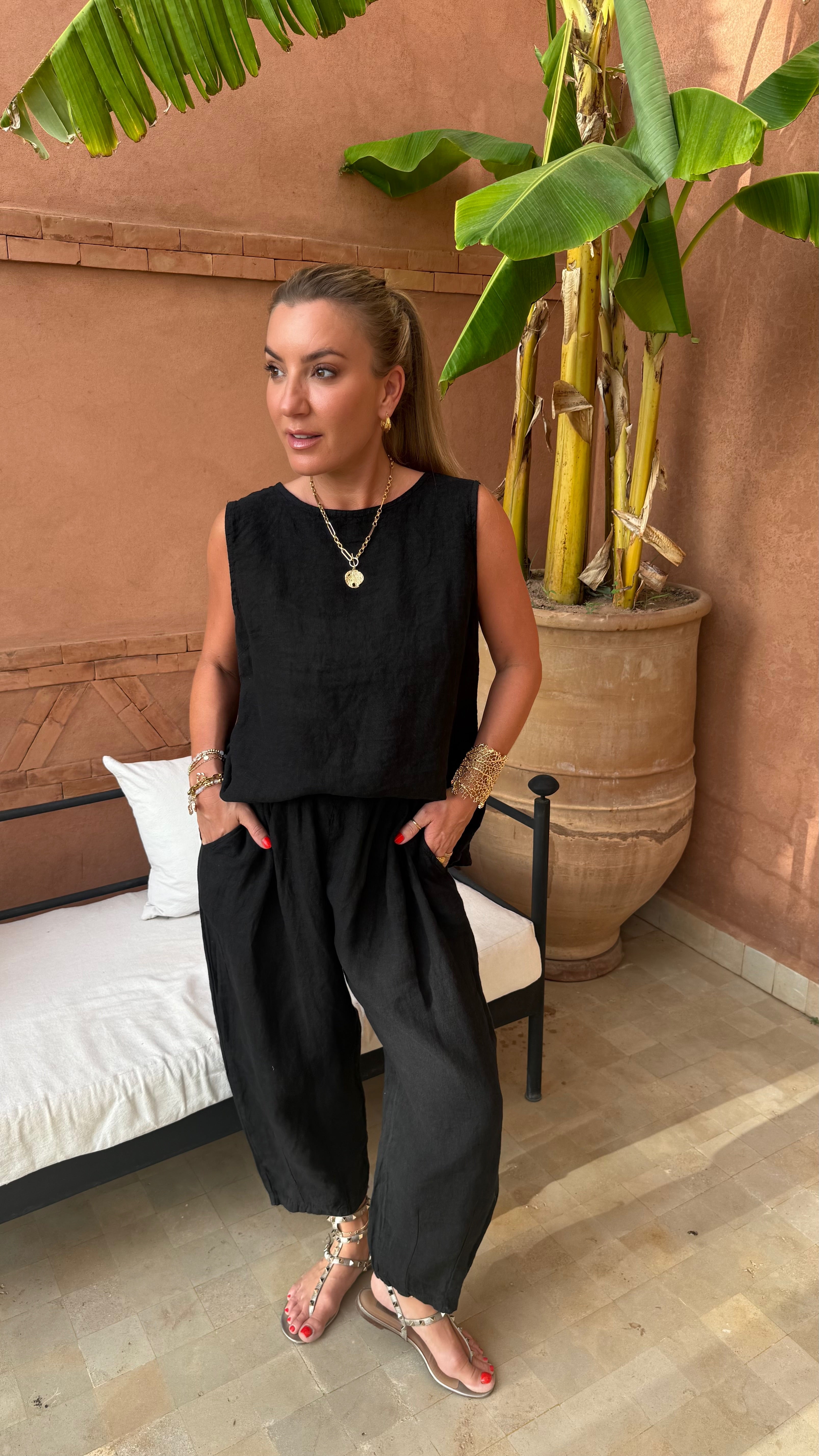 Solana Linen Set